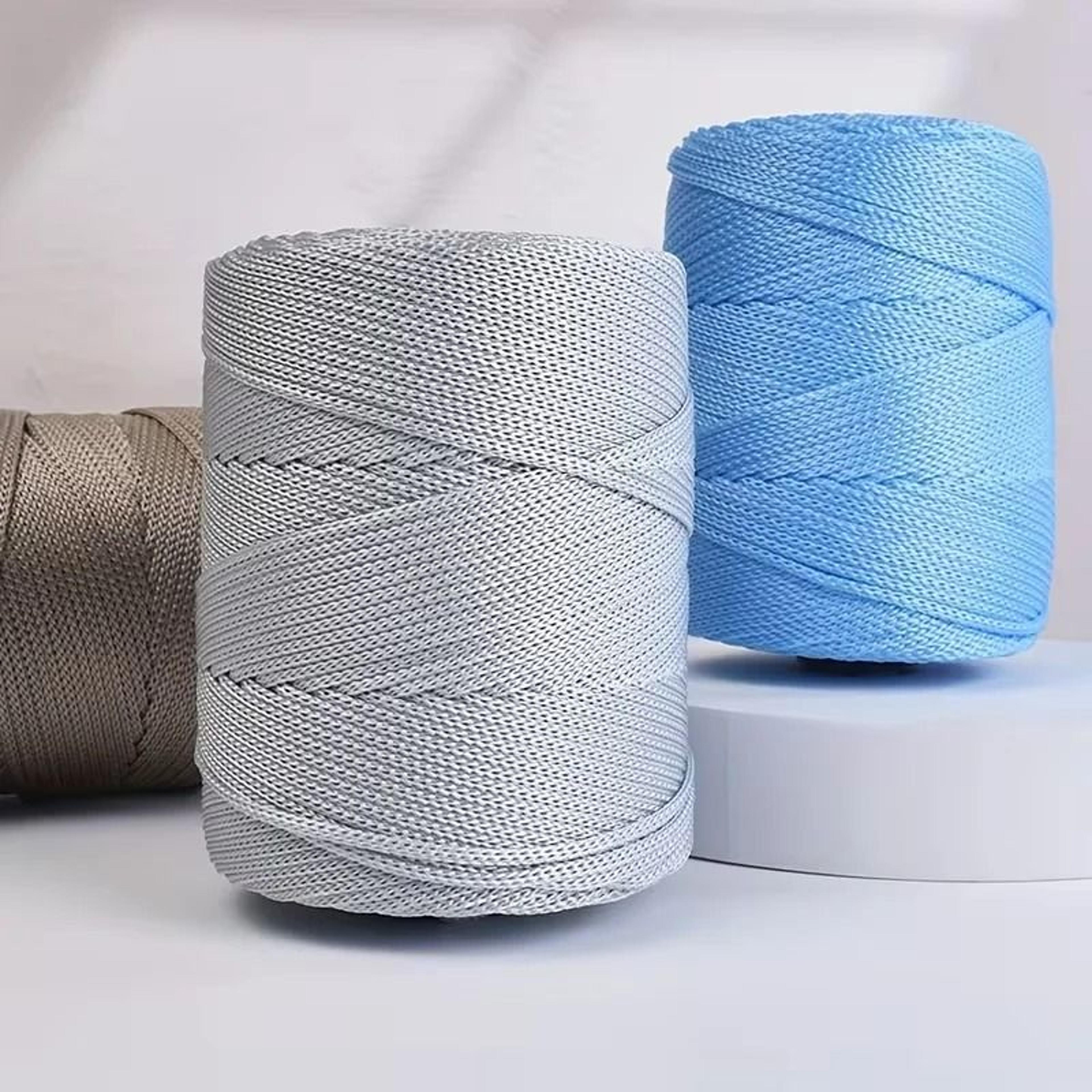 Hollow Ice Silk Yarn For Summer Crochet Bags Hats  DIY Crafts 1