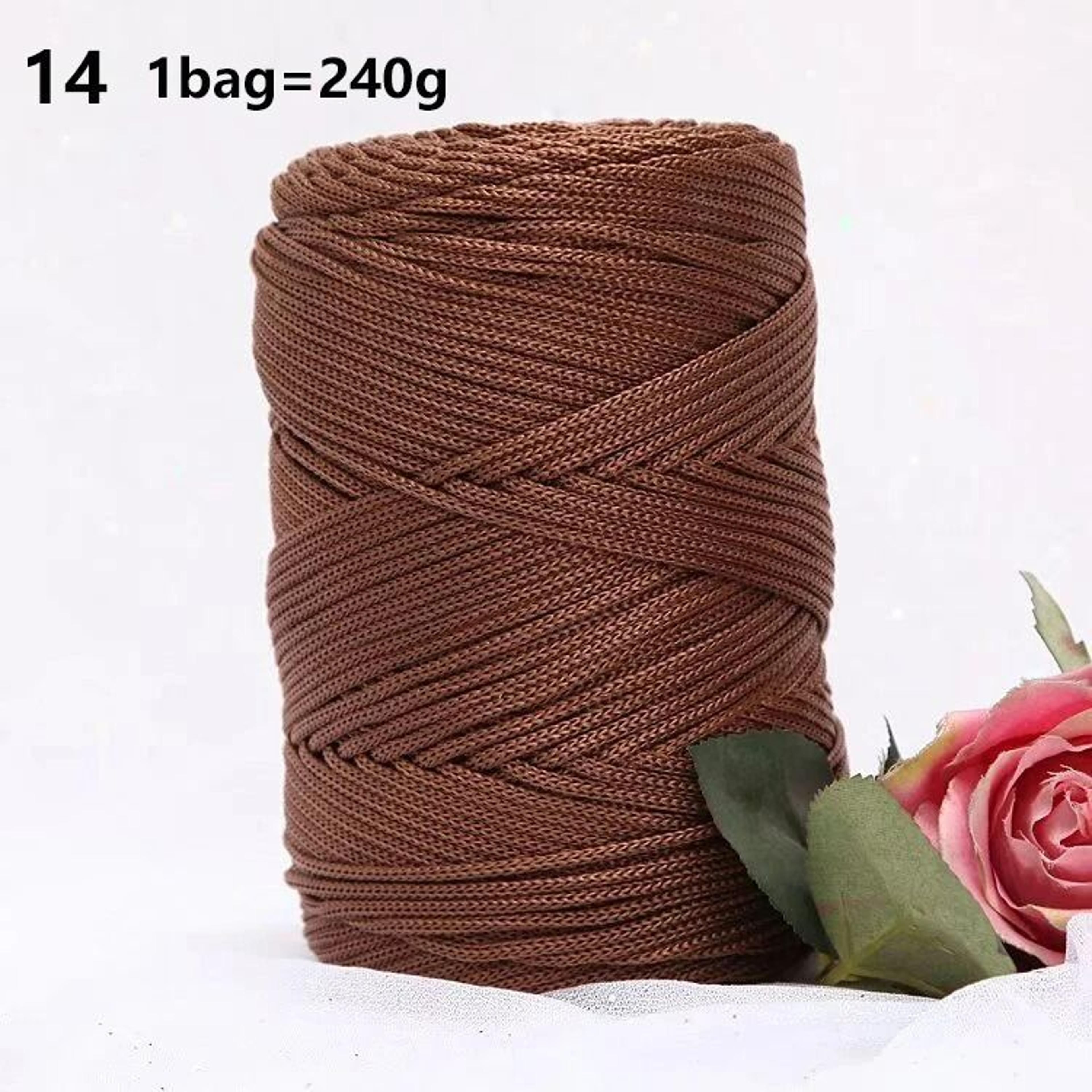 Hollow Ice Silk Yarn For Summer Crochet Bags Hats  DIY Crafts 17