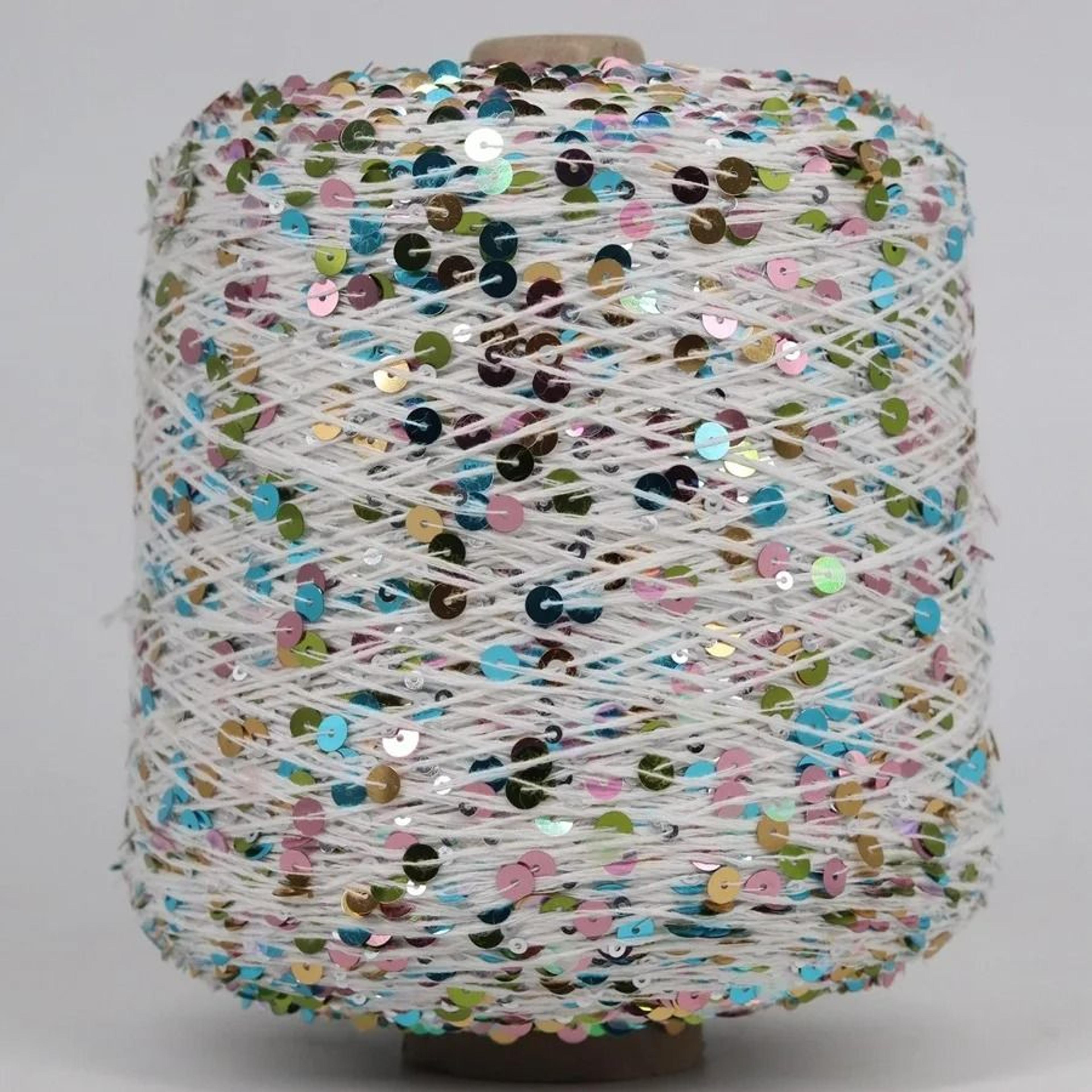 Sparkle Sequin  Lurex Yarn For DIY Sweaters Bags  Crafts 16