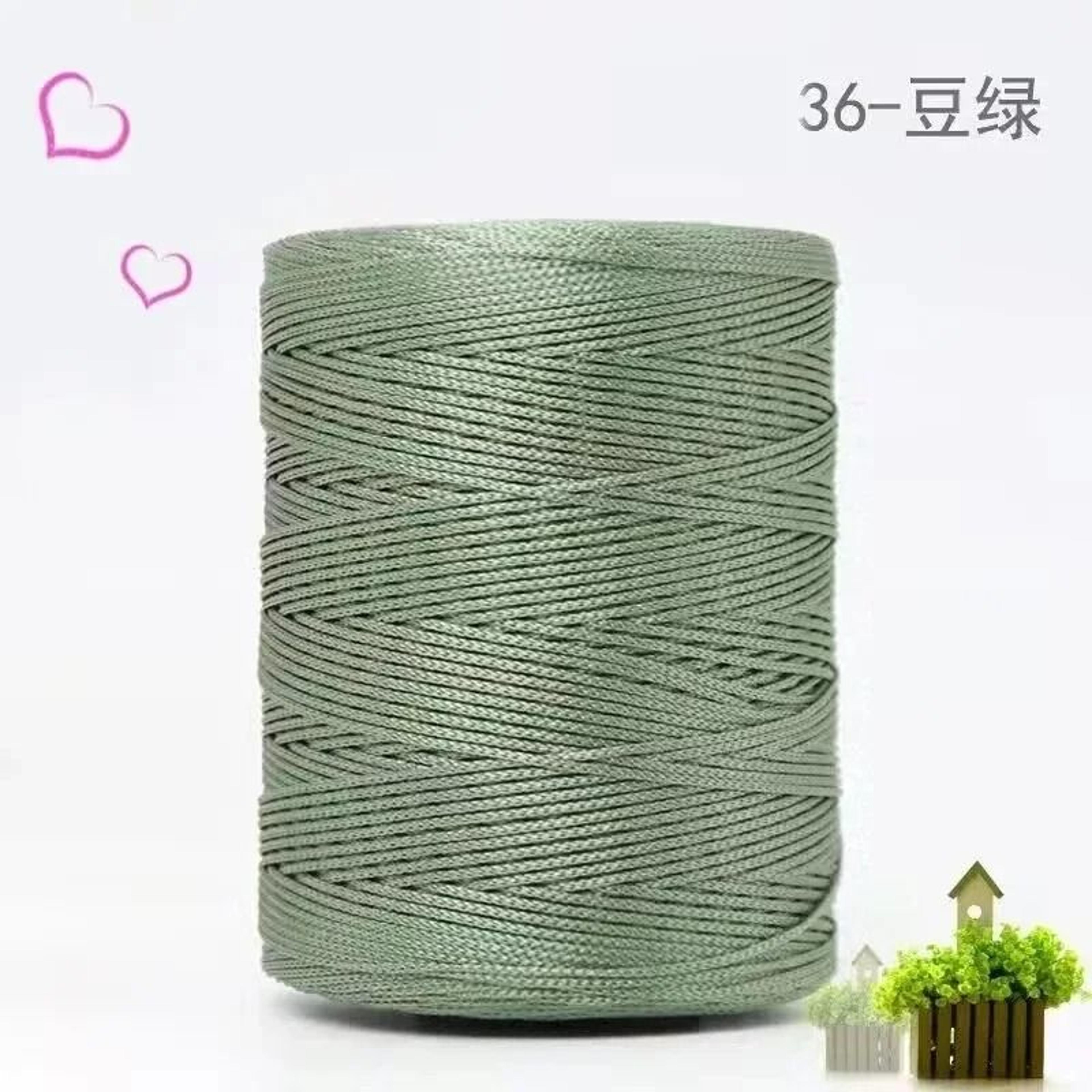 Ice Silk Bright Thread For Handbags Sun Hats  Summer Crafts 11