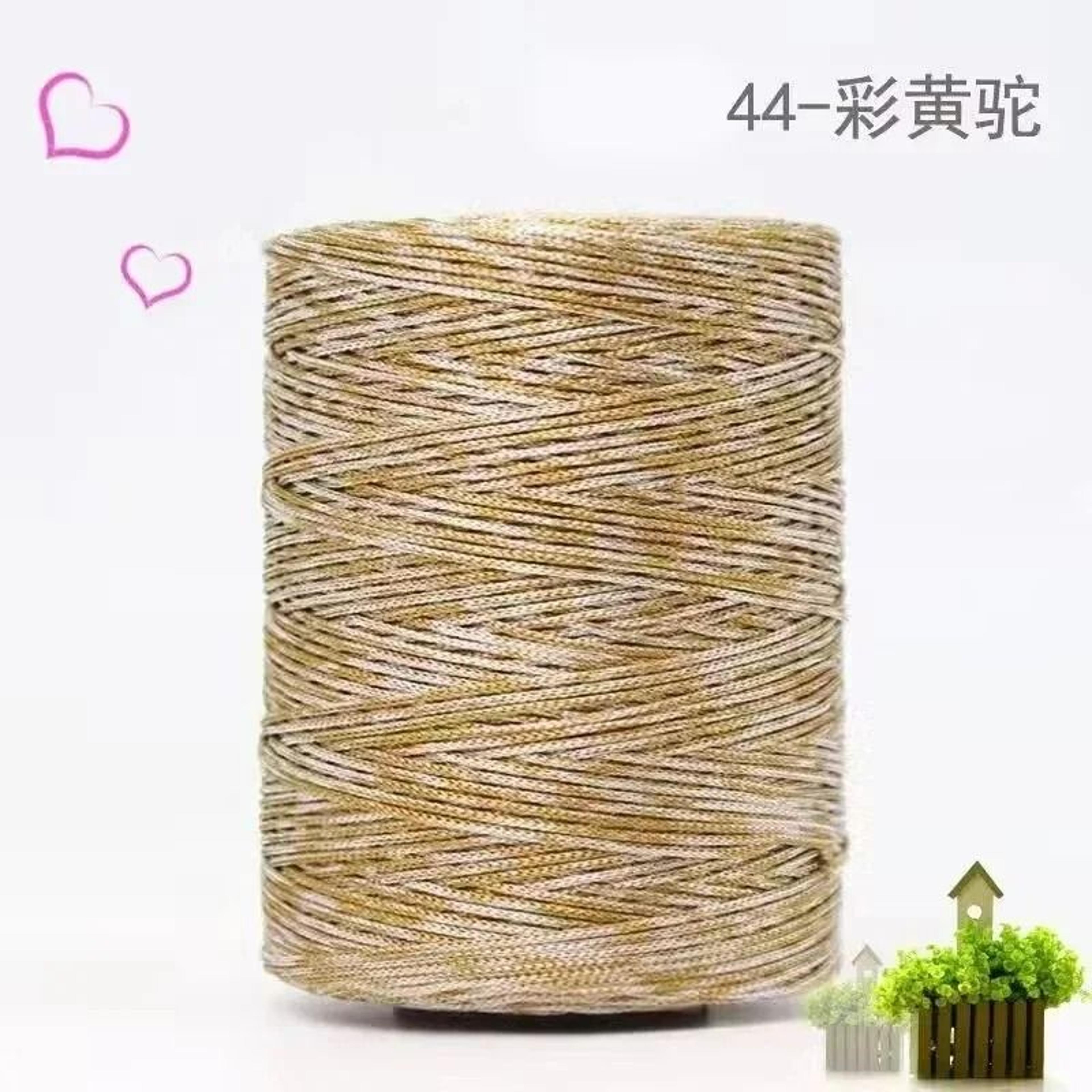 Ice Silk Bright Thread For Handbags Sun Hats  Summer Crafts 6