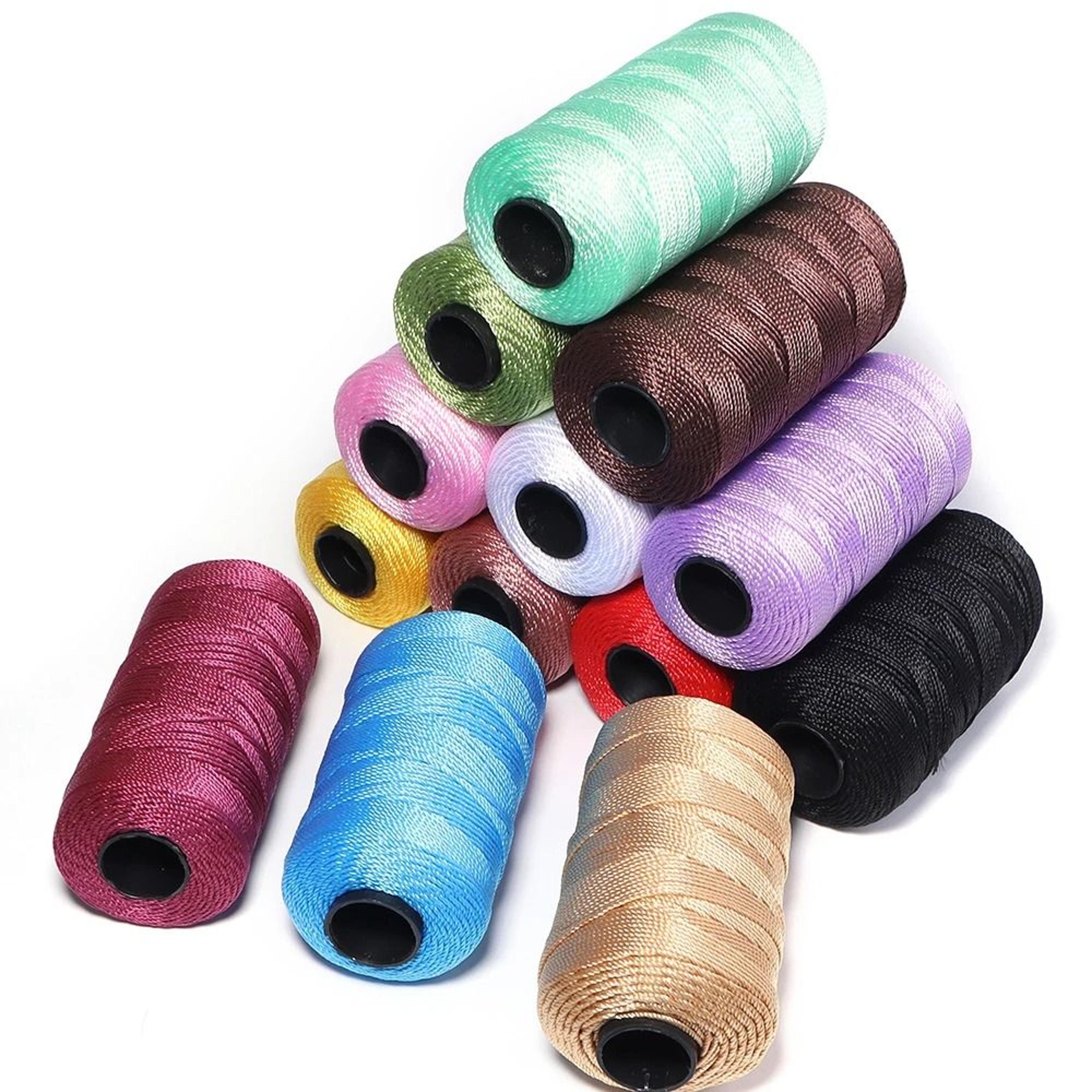 15mm Ice Cotton Silk Thread 218 Yd For Crochet Bags Hats  Shoes 2