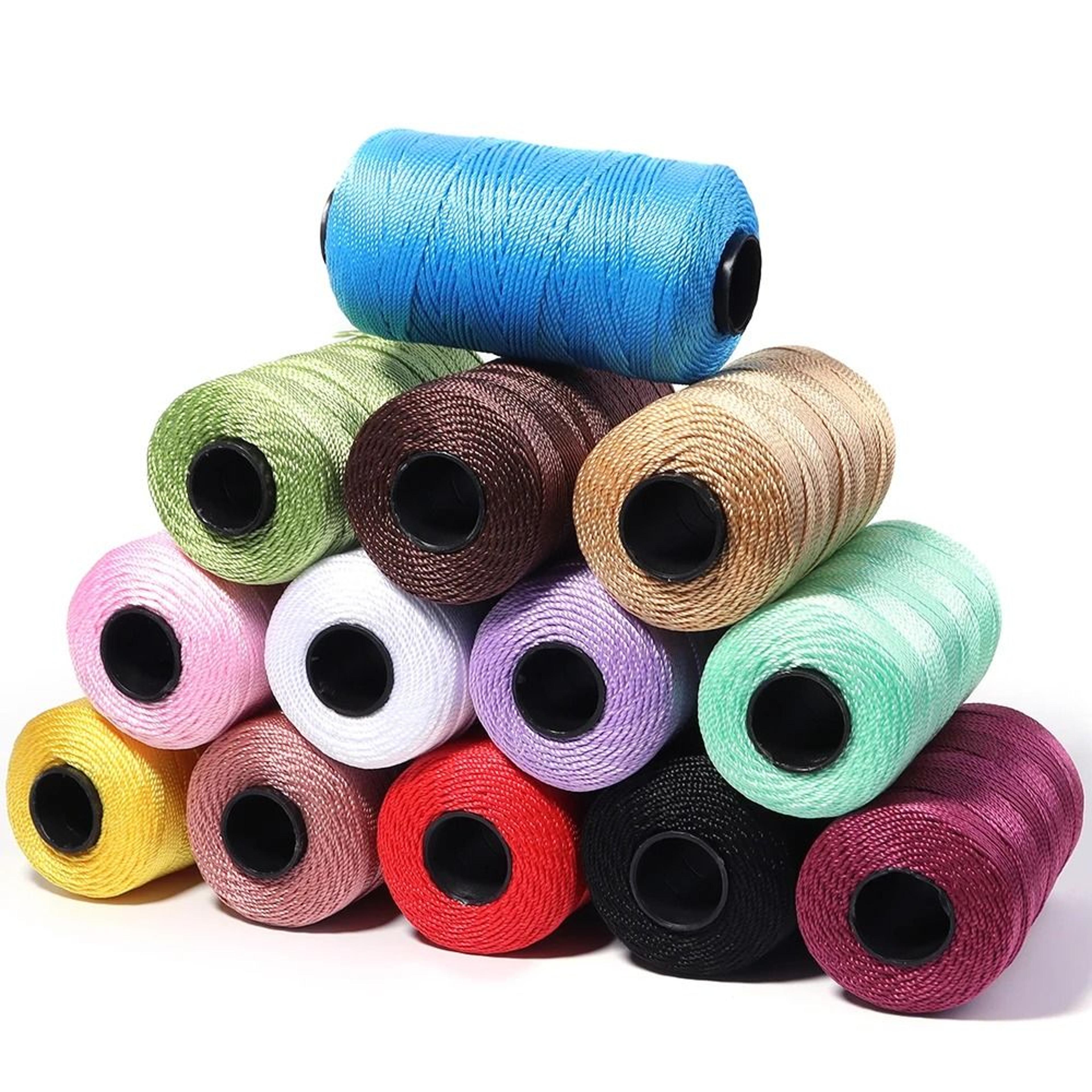15mm Ice Cotton Silk Thread 218 Yd For Crochet Bags Hats  Shoes 5