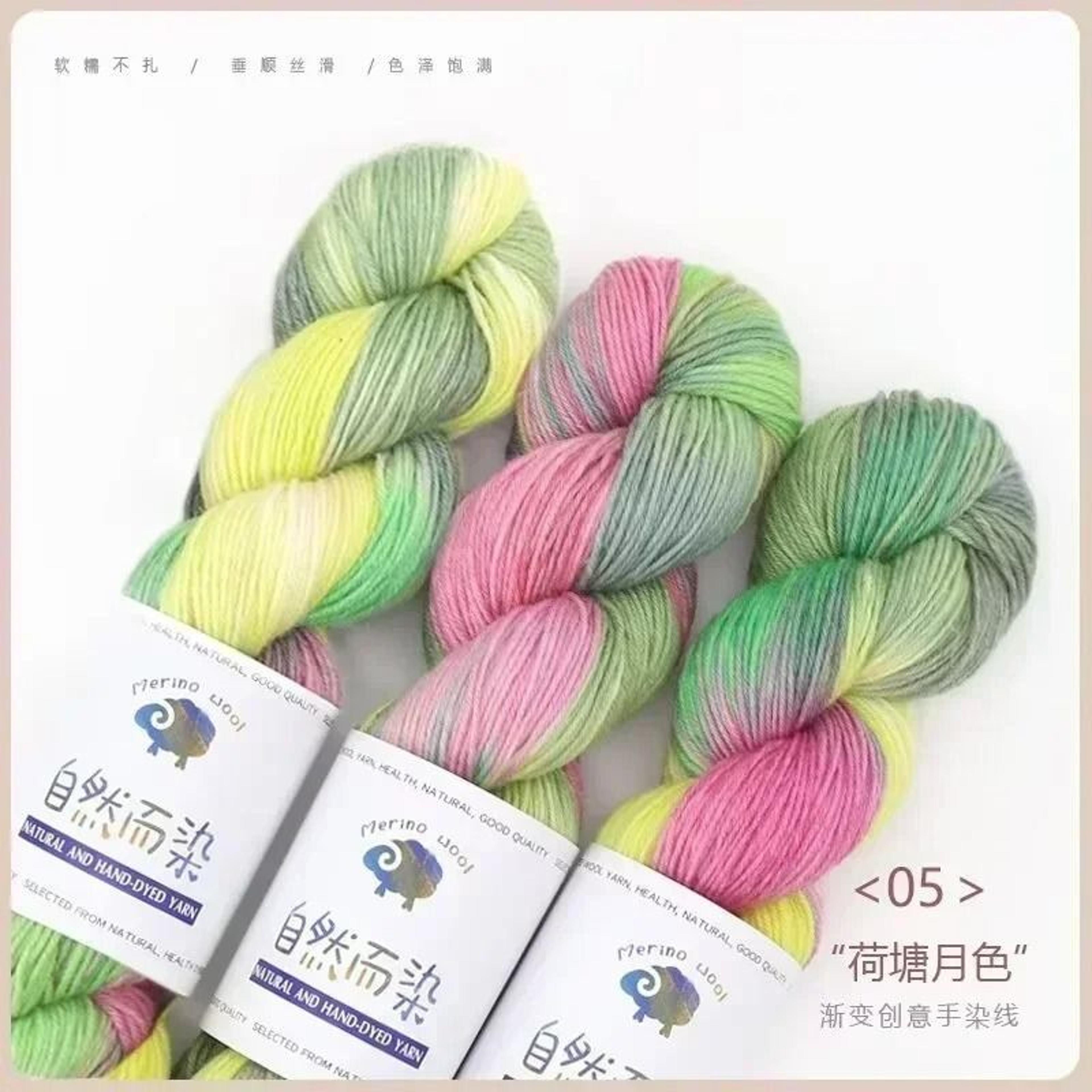 Gradient Cotton Wool Yarn For Knitting Crochet  Scarves 10