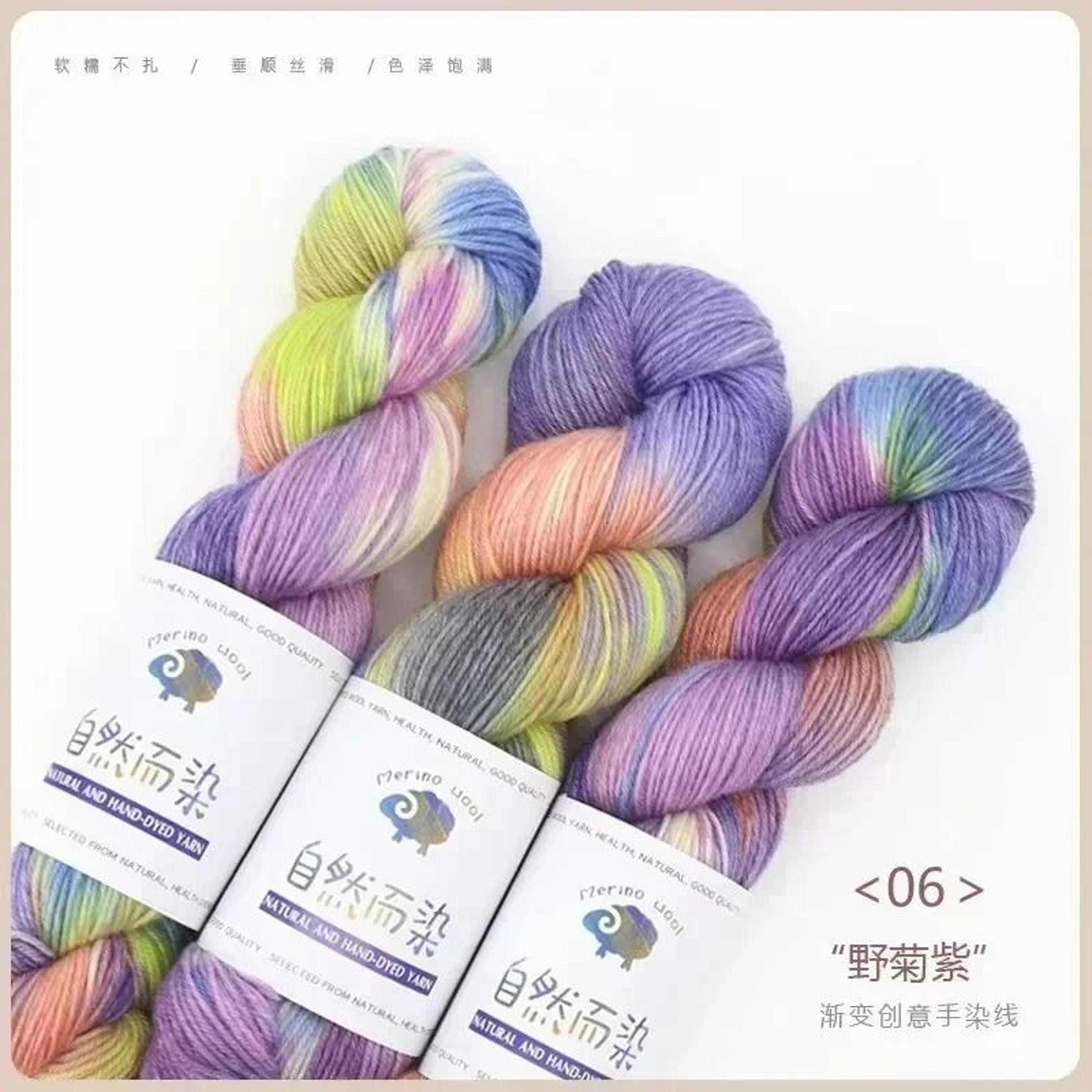 Gradient Cotton Wool Yarn For Knitting Crochet  Scarves 11