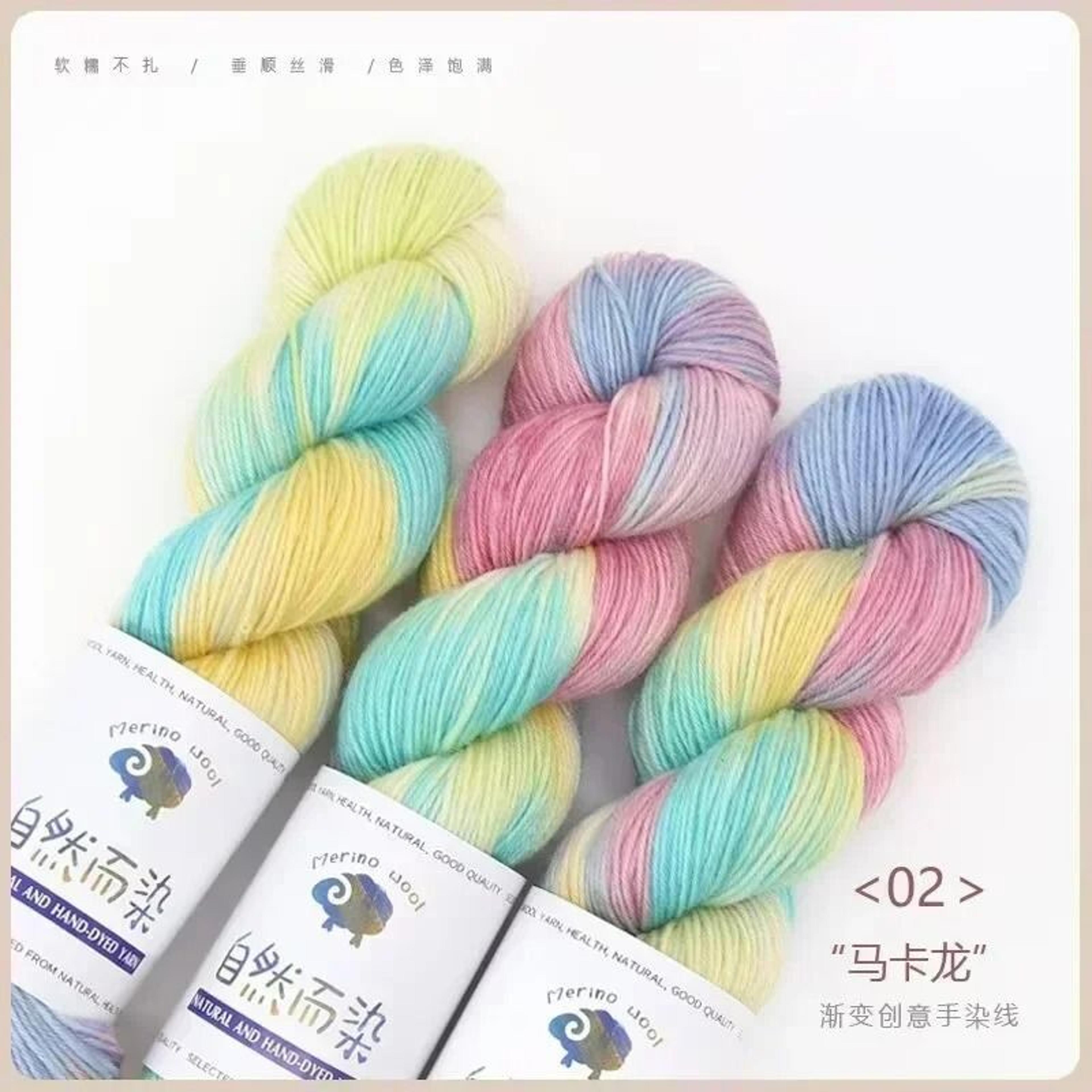 Gradient Cotton Wool Yarn For Knitting Crochet  Scarves 8