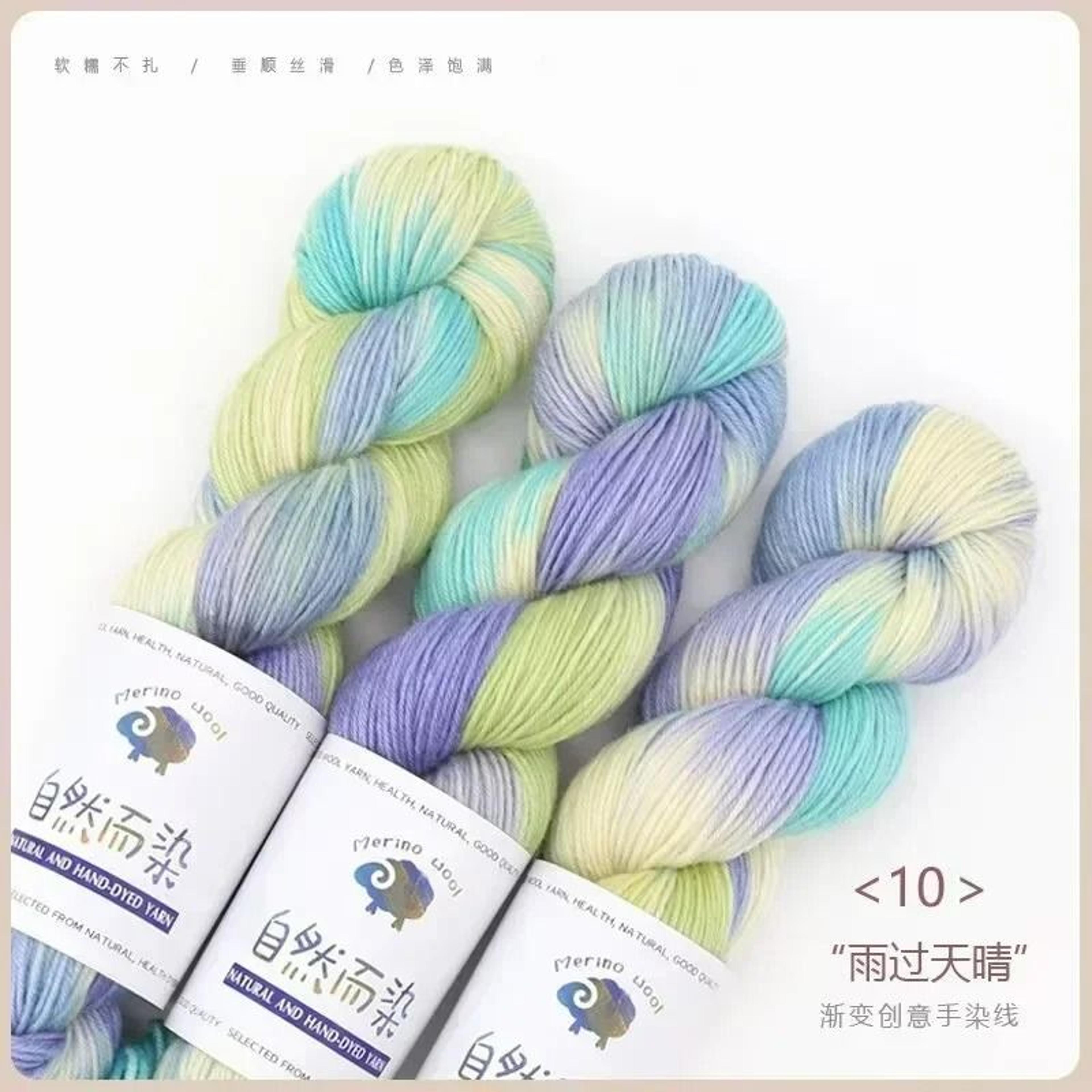 Gradient Cotton Wool Yarn For Knitting Crochet  Scarves 15