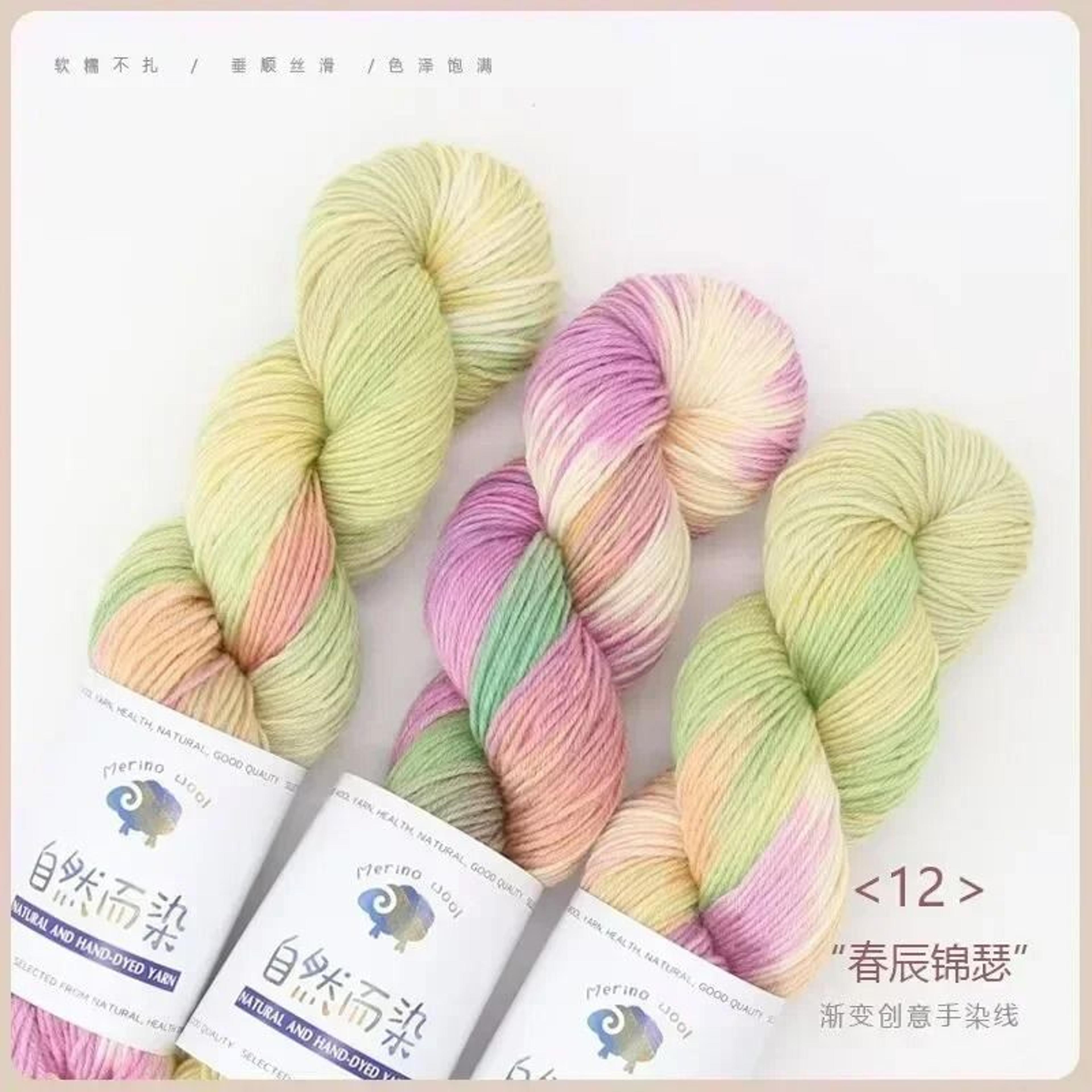 Gradient Cotton Wool Yarn For Knitting Crochet  Scarves 17