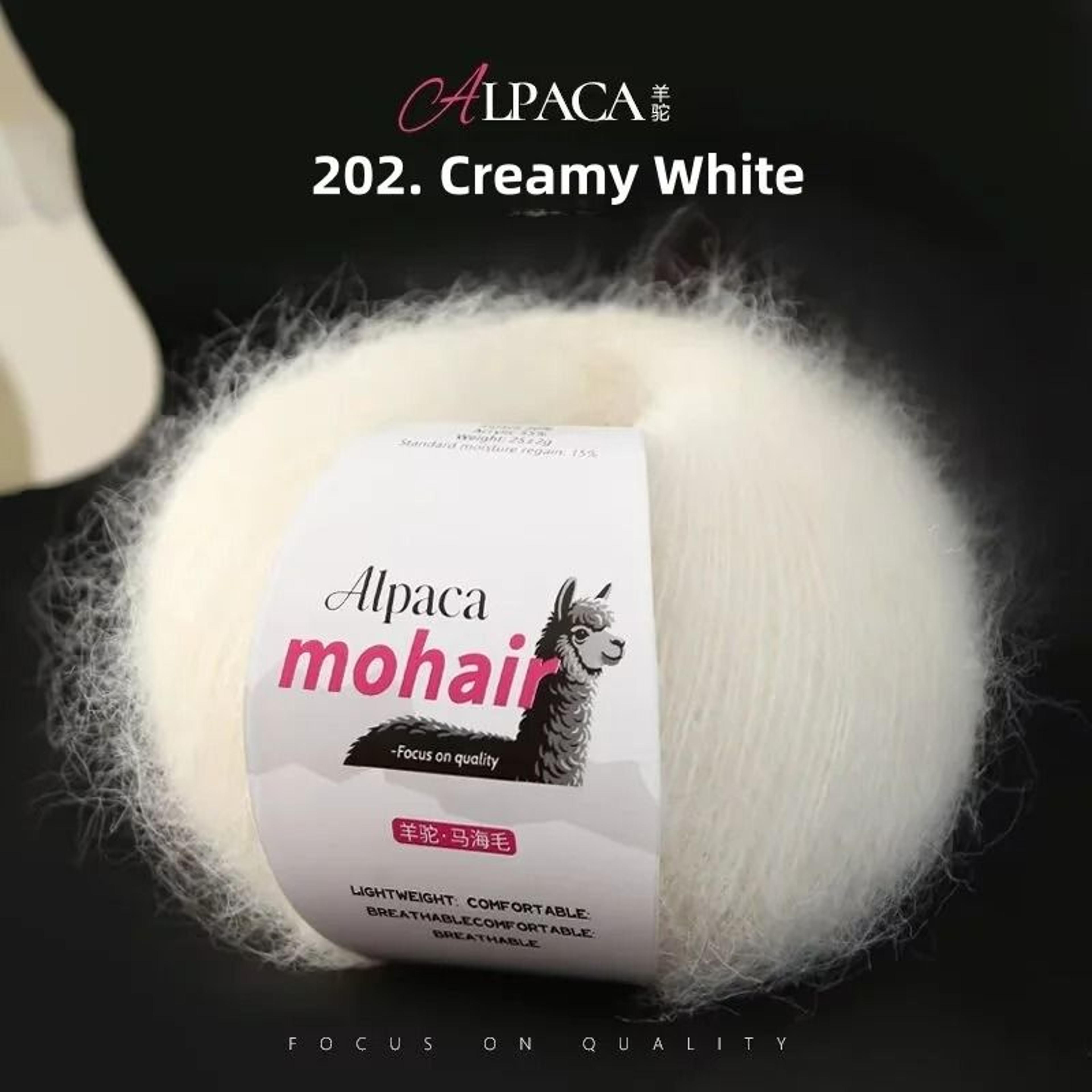Lightweight Alpaca Mohair Yarn For Sweaters Scarves  Outerwear 8