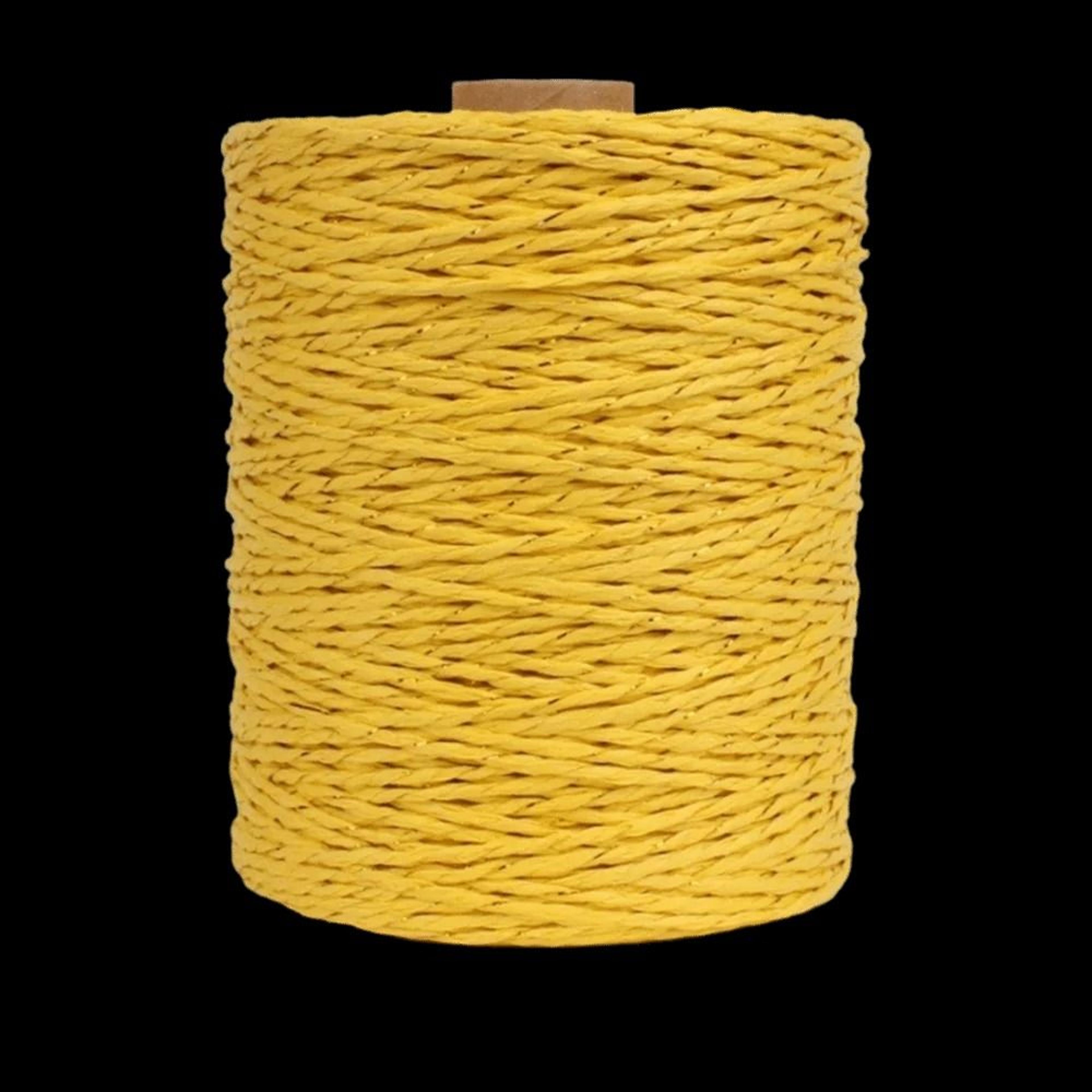 GoldThread Raffia Paper Yarn For Crochet  Home Decor 13