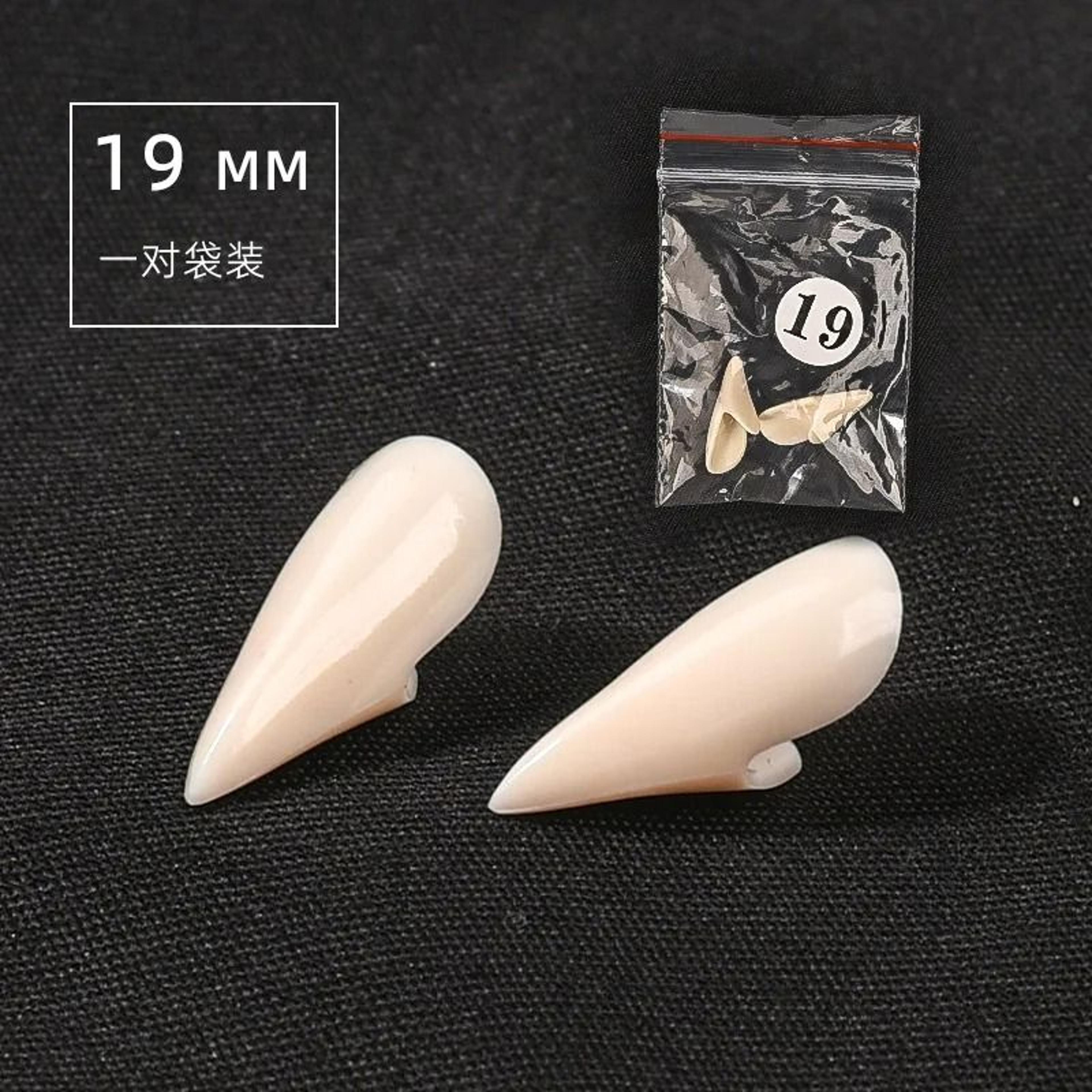 5Pair Halloween Vampire Fangs Set With Solid Adhesive Glue 10