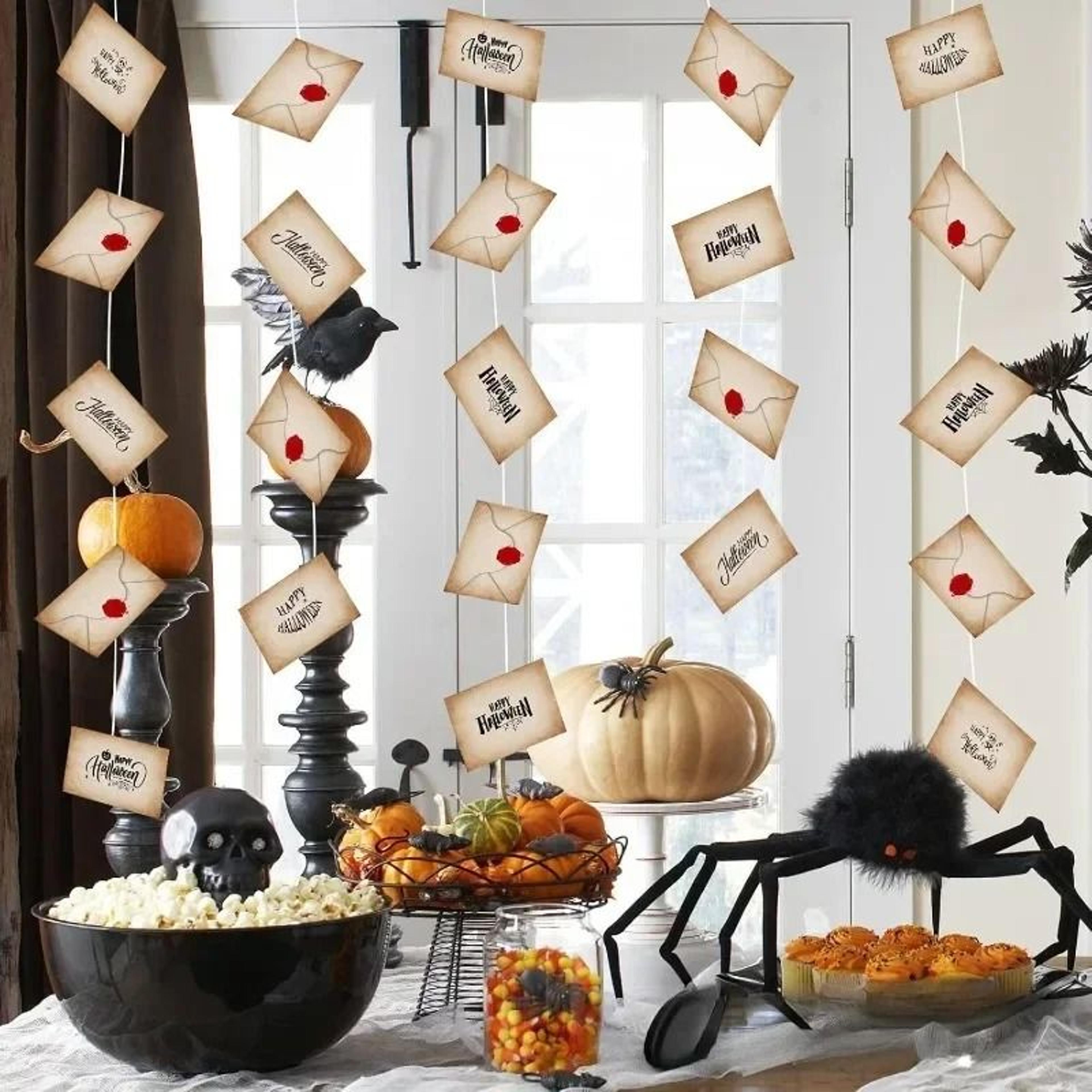 20Pcs Floating Wizard Acceptance Letter Banner Garland 1