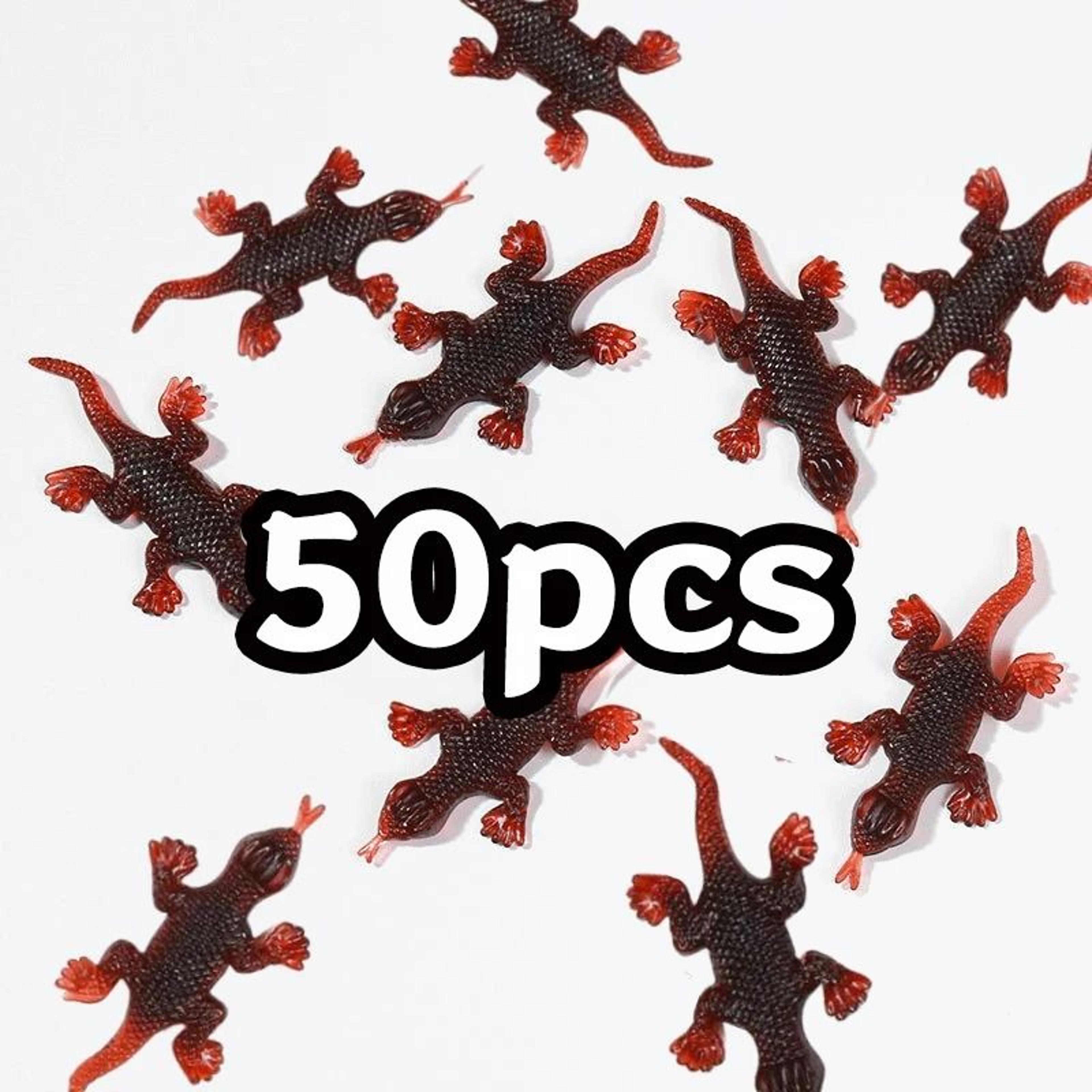 50Pcs Fake Cockroach Realistic Prank Bug Set 10