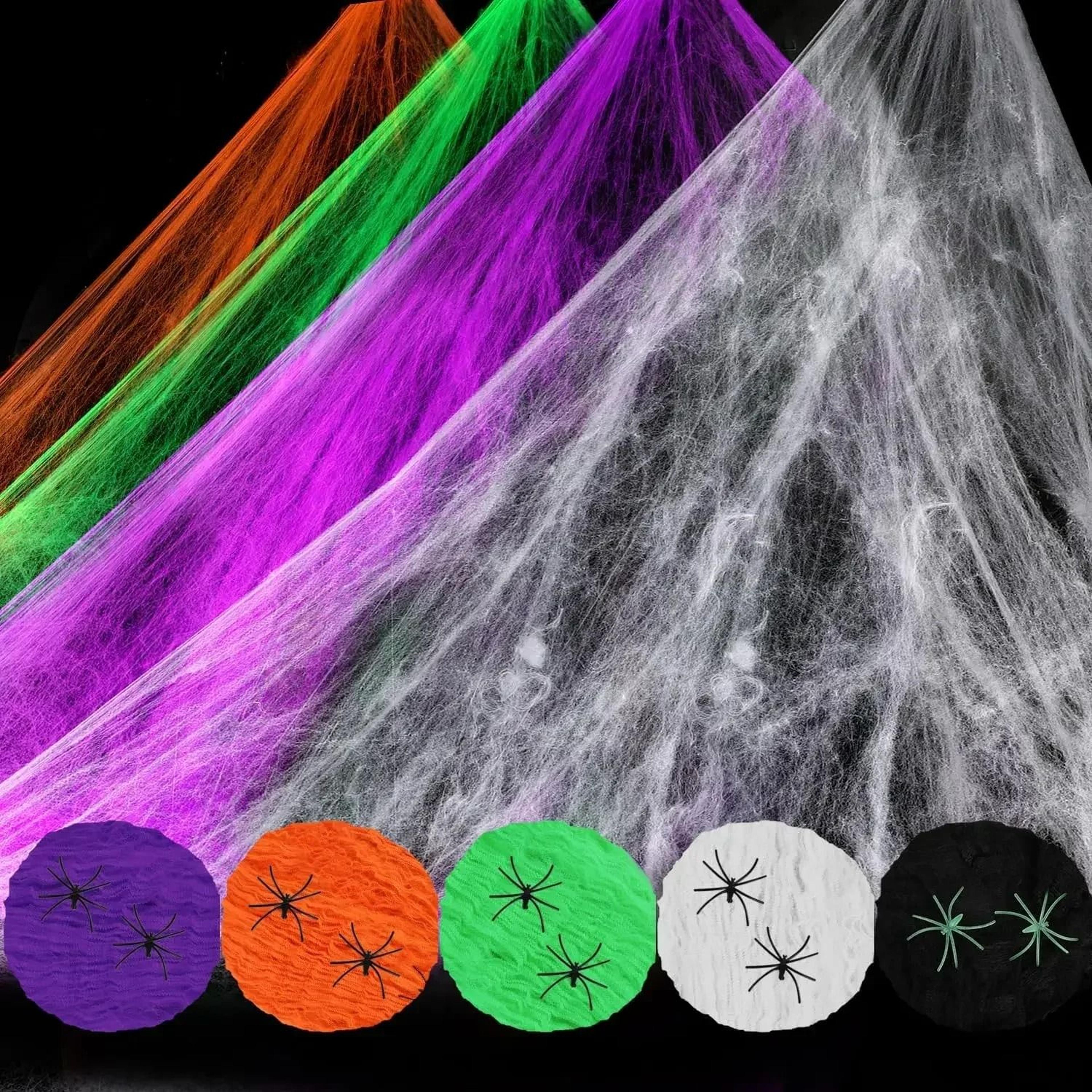 Stretchy Artificial Halloween Spider Web 1