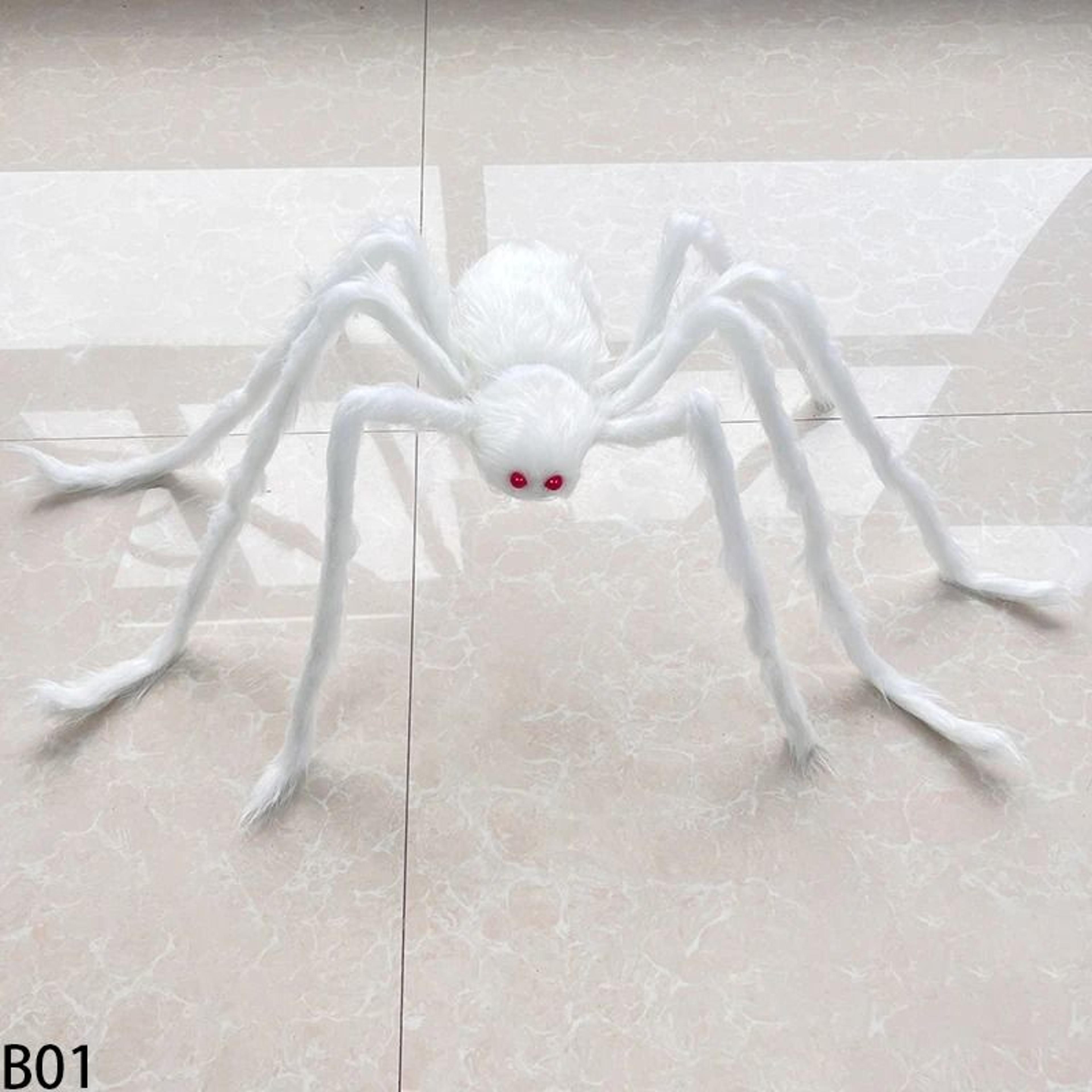 Halloween Giant Plush Spider Prop 7