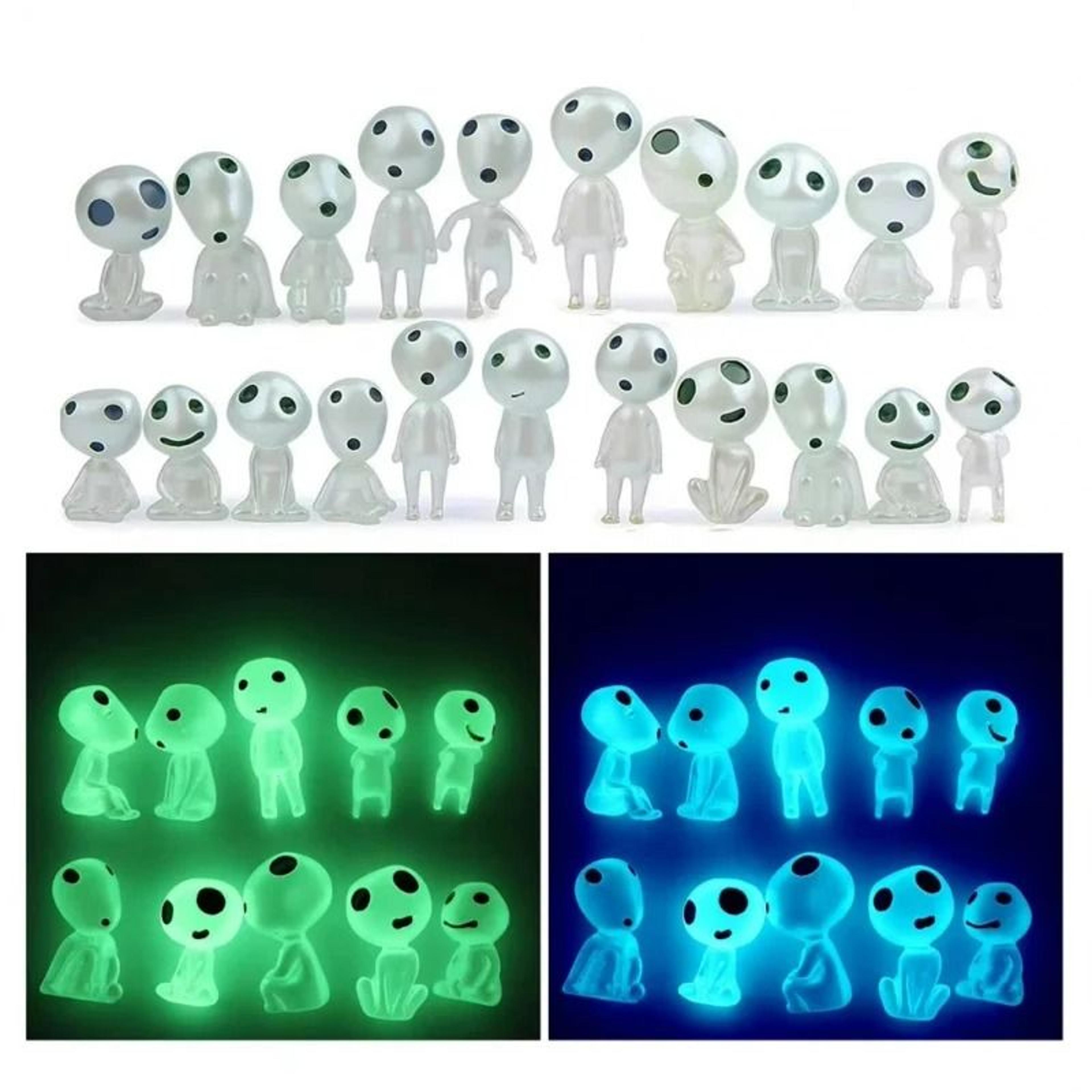 10Piece Luminous Ghost Micro Landscape Tree Elves 0