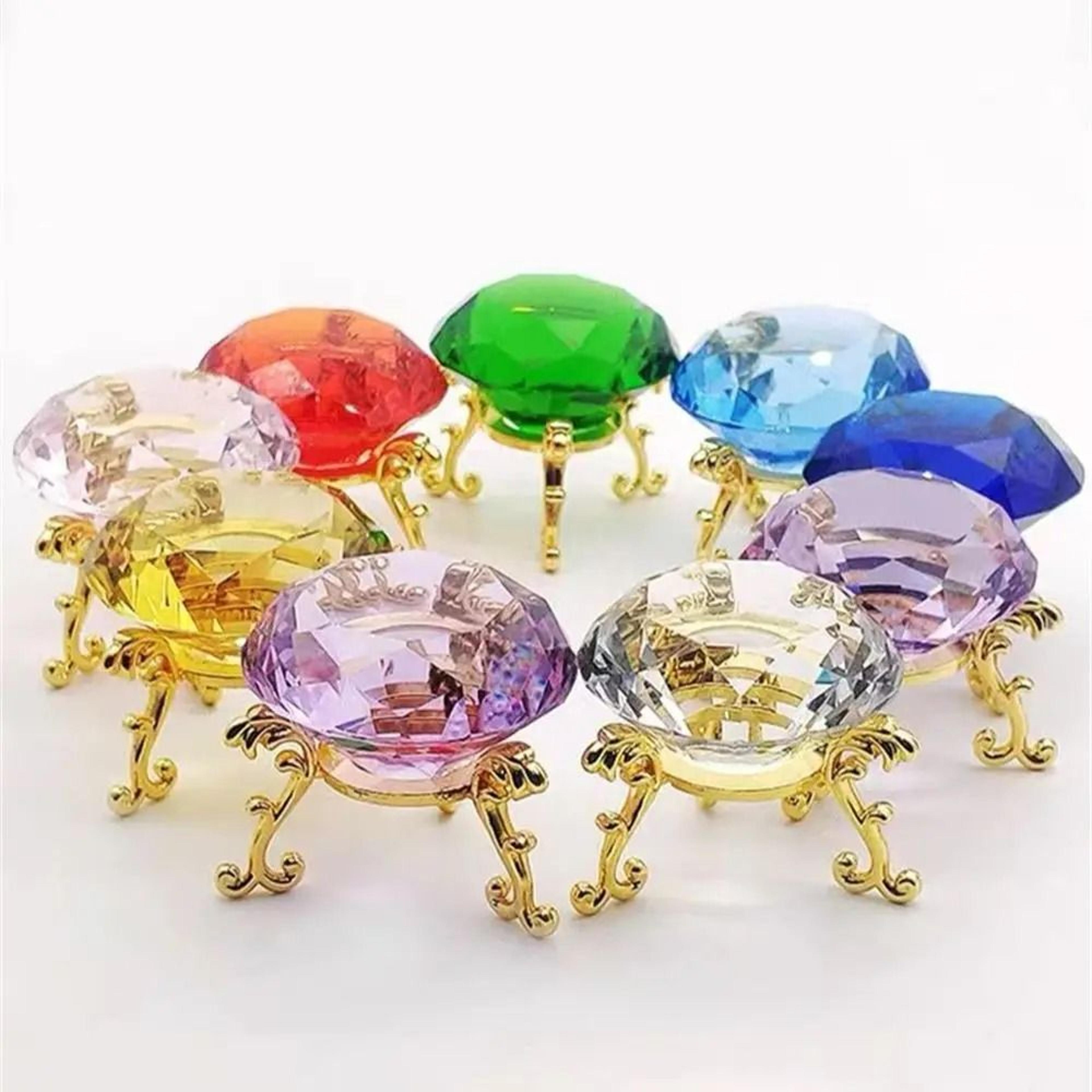 Crystal Diamond Shaped Paperweight 3