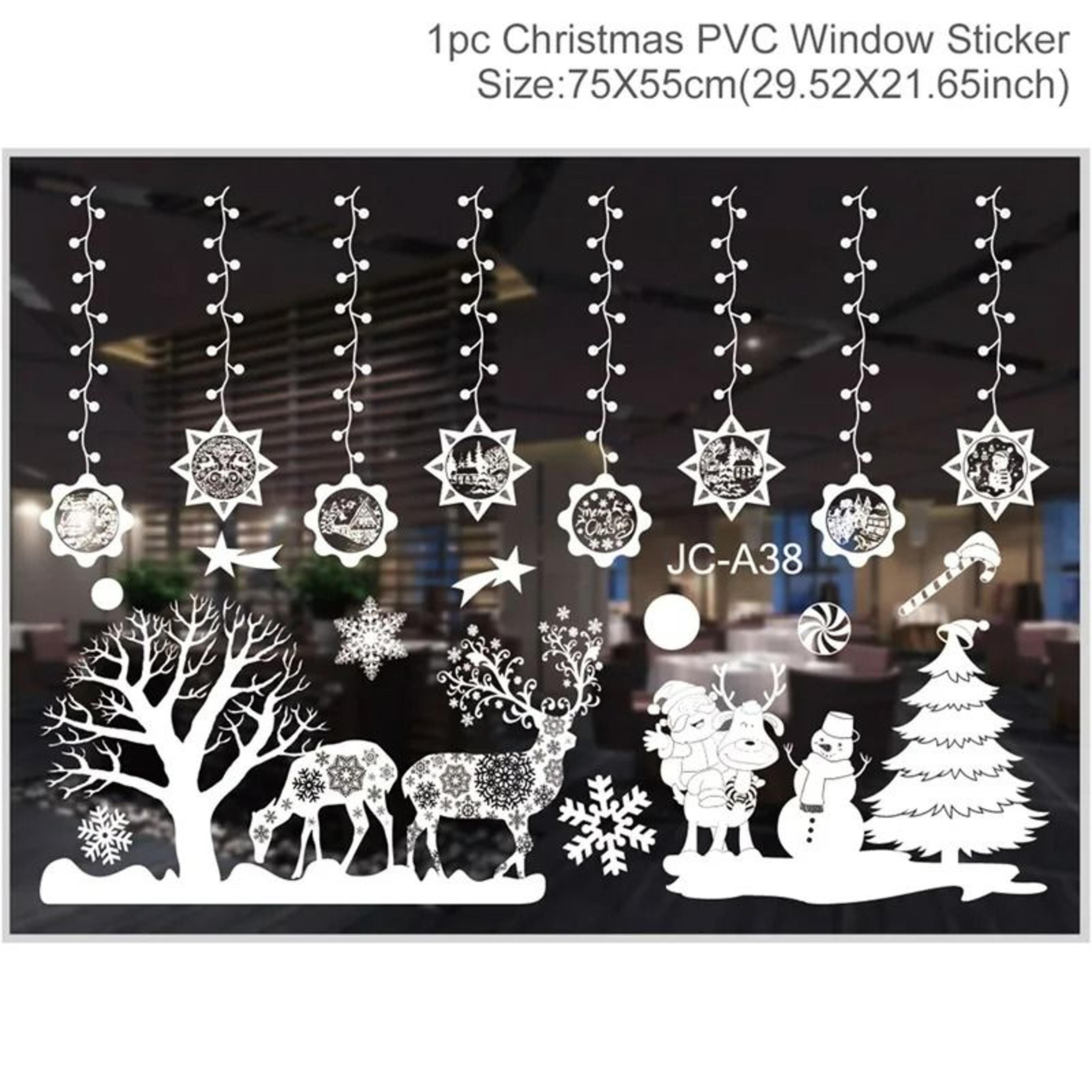 Christmas Window  Wall Stickers 16