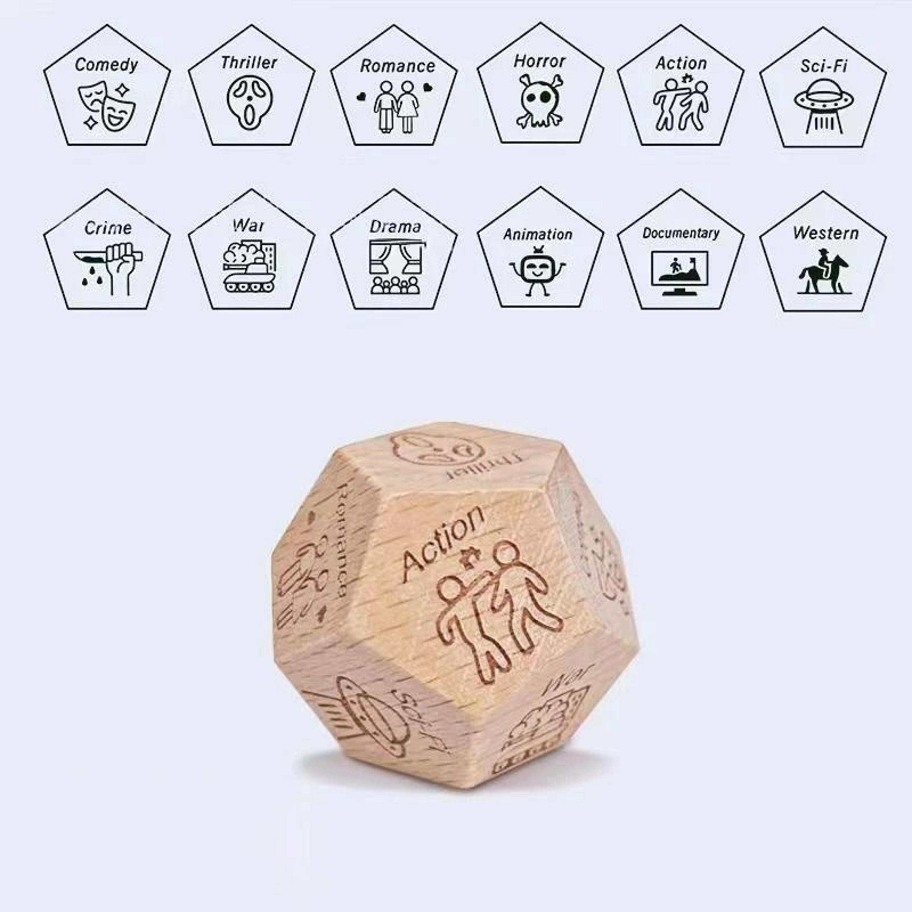 Couples Food Decision Dice 7