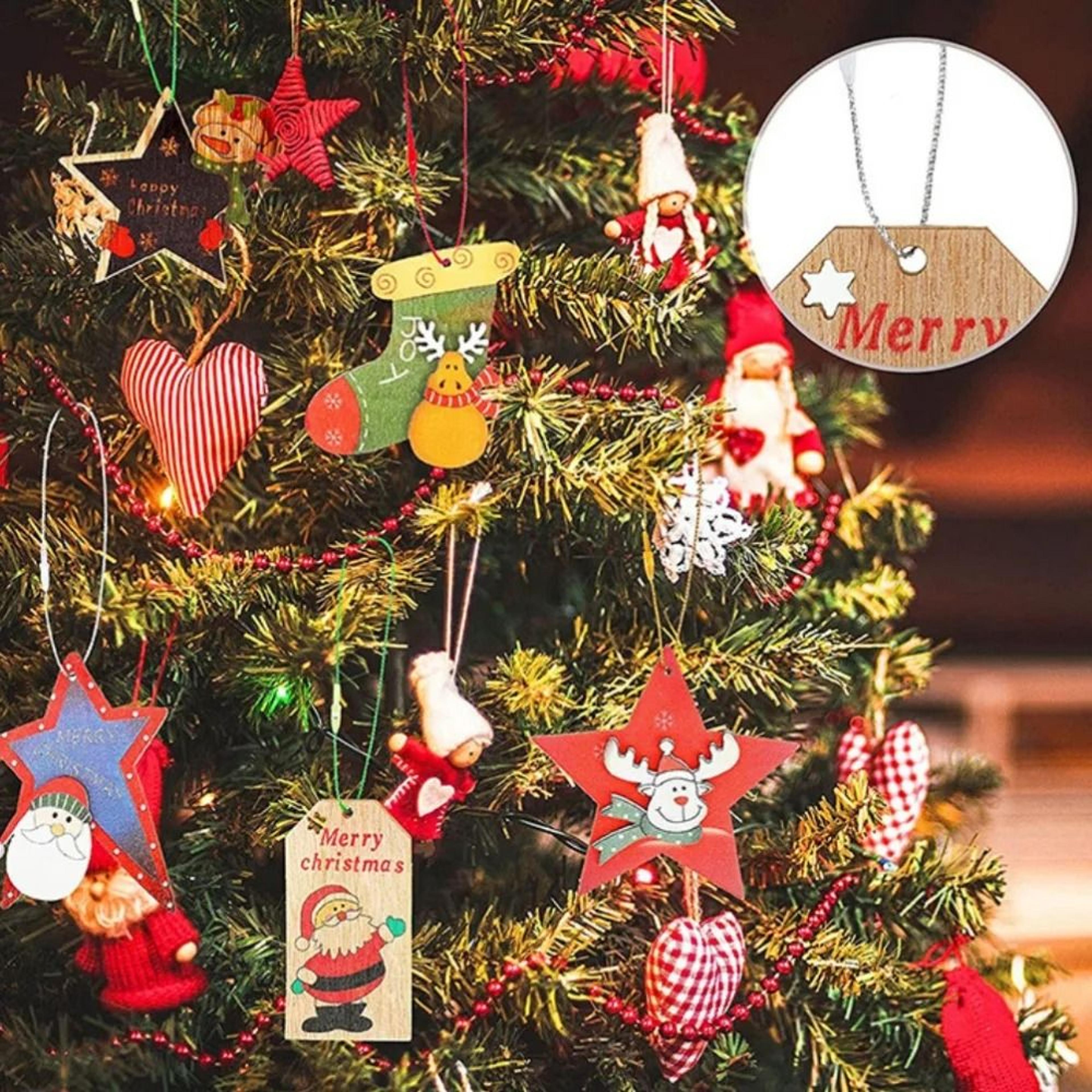PreCut Hanging Strings For Christmas Ornaments 1