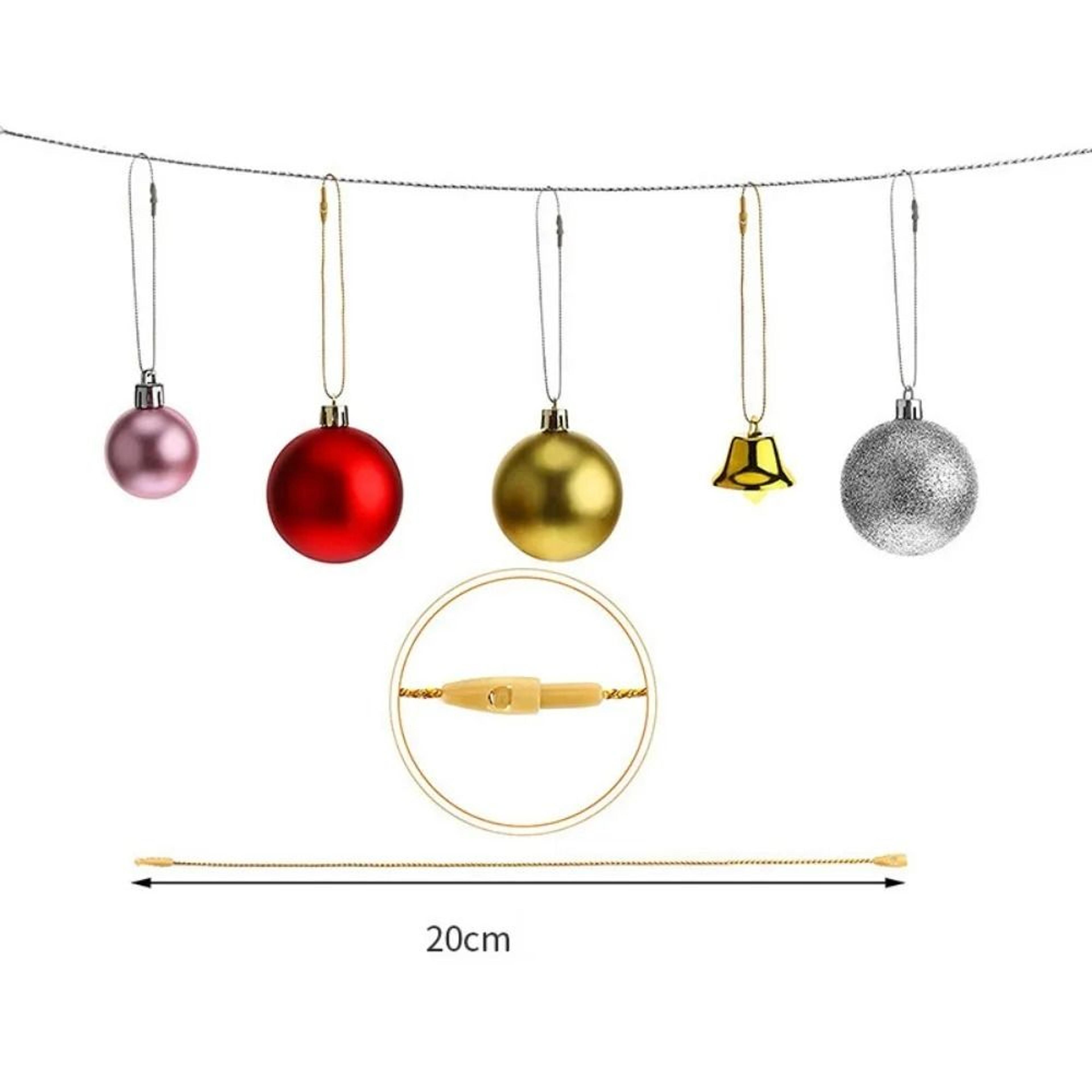 PreCut Hanging Strings For Christmas Ornaments 4