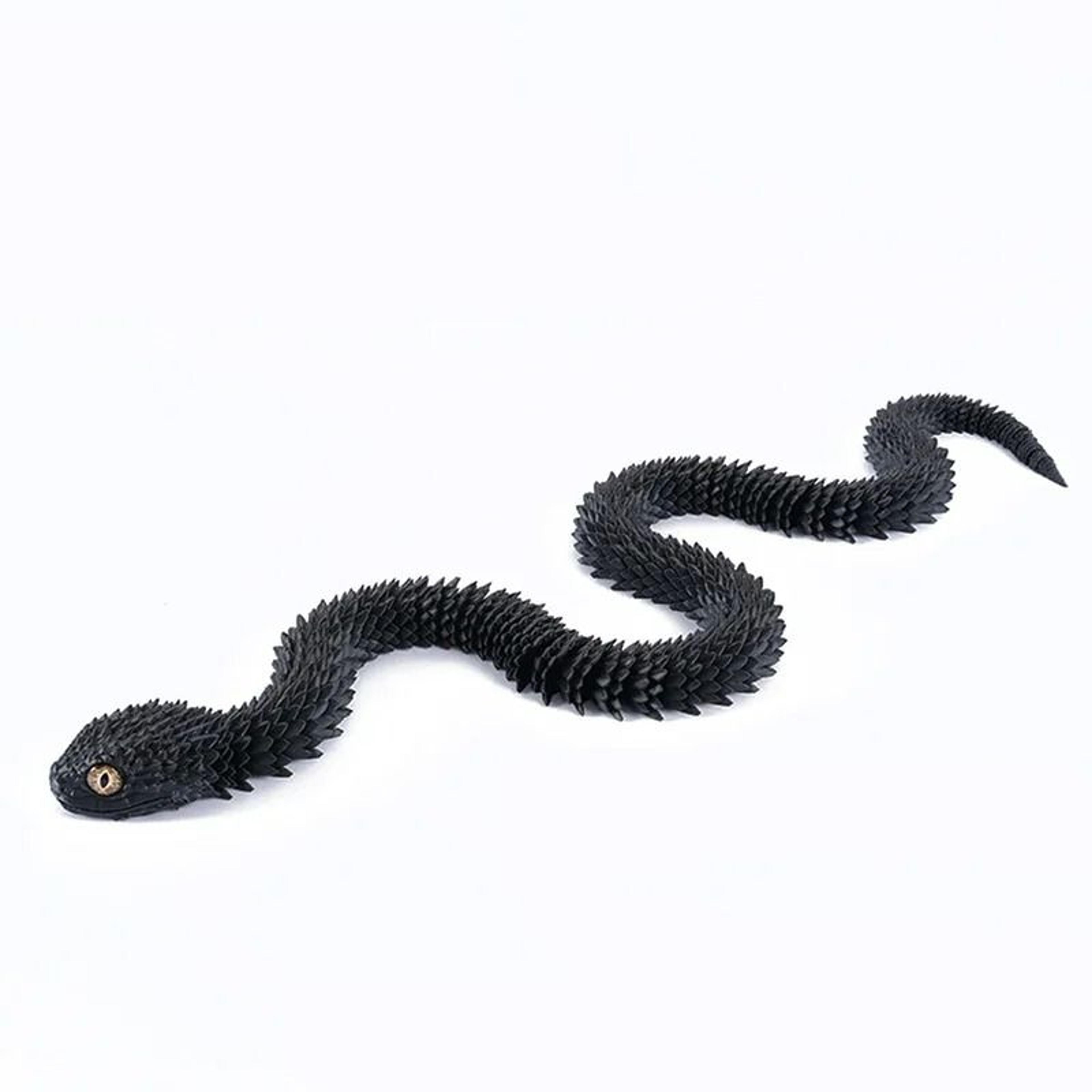 3DPrinted Articulated Snake Figurine 5