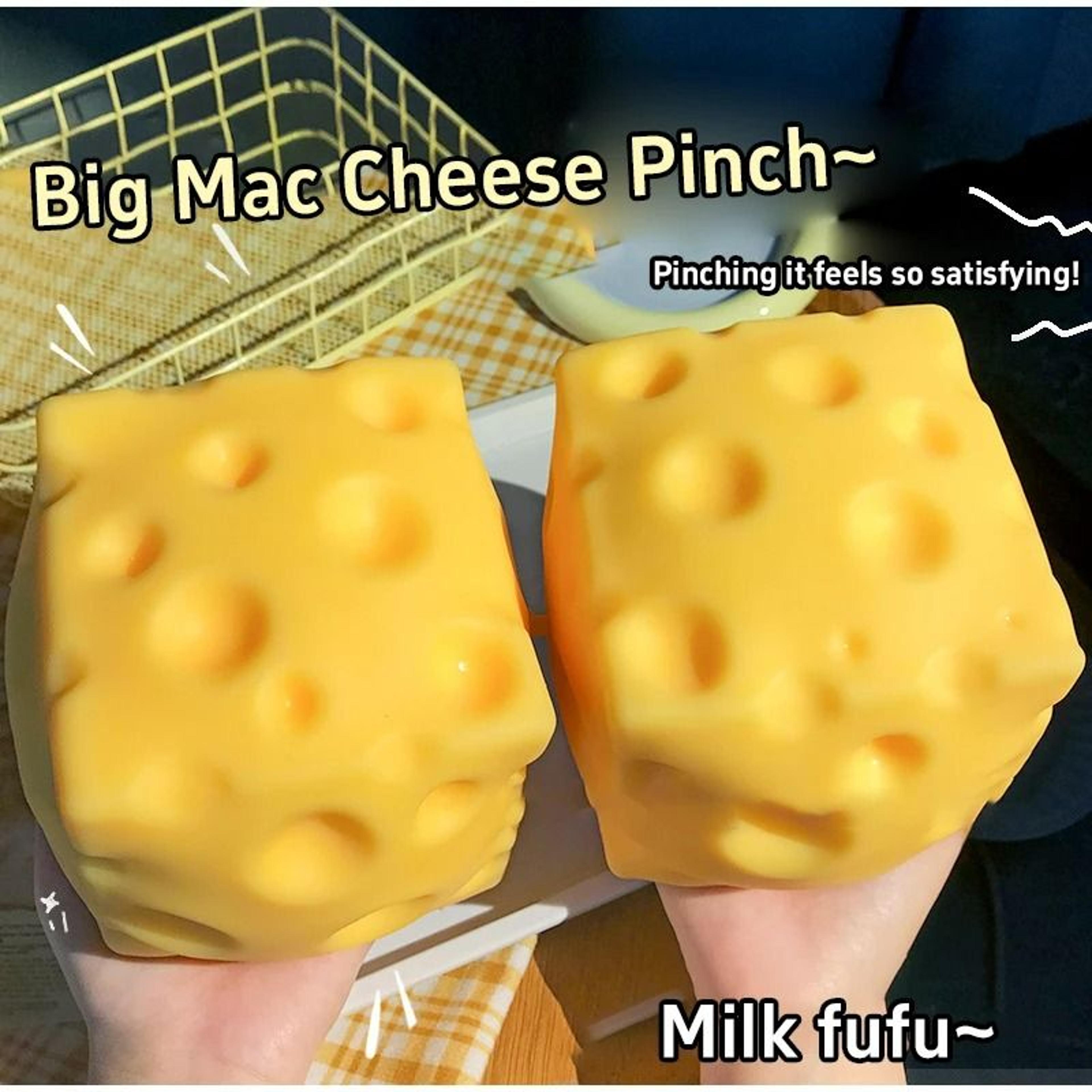 Extra Large SlowRebound Cheese Squeeze Toy 1
