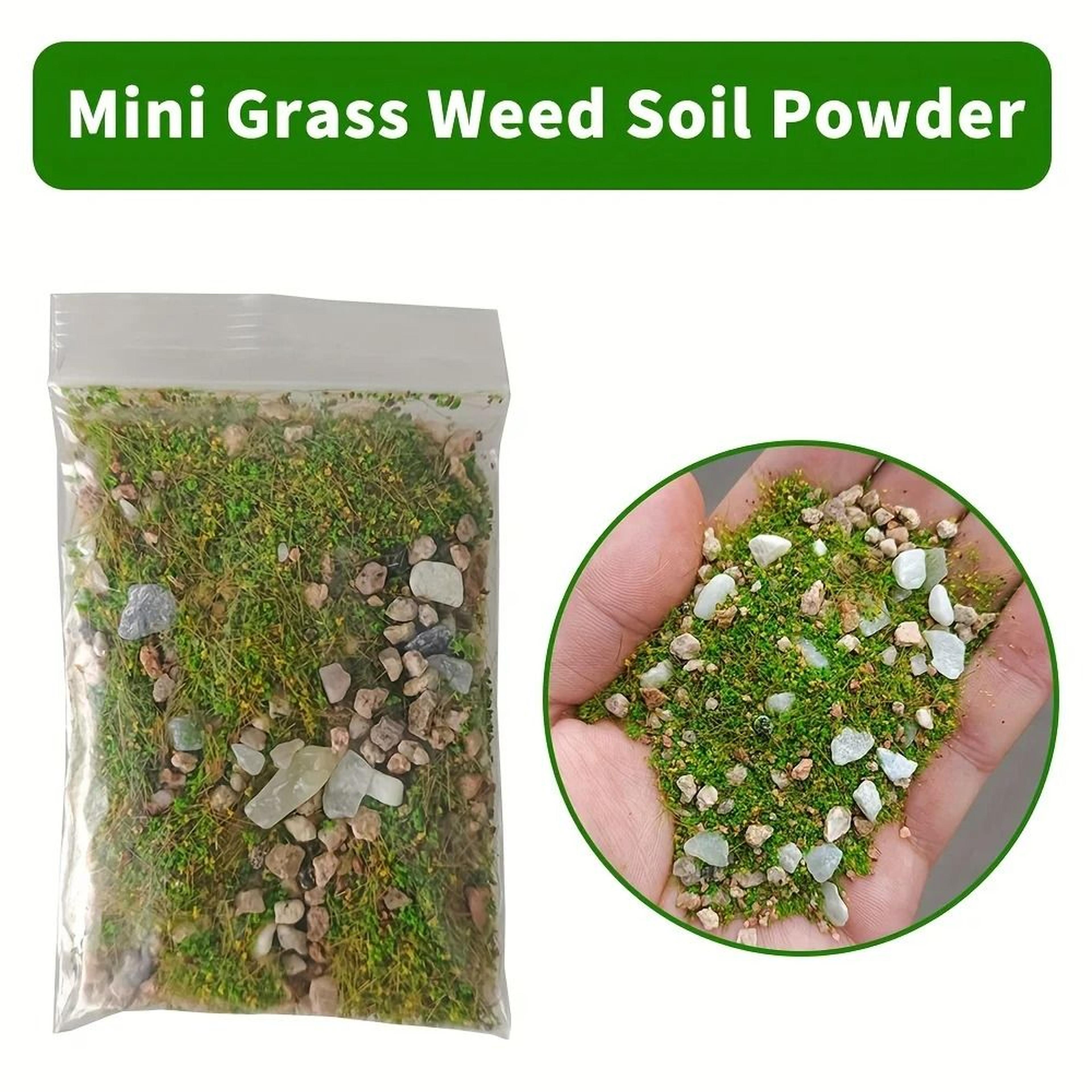 DIY Miniature Mixed Stone  Grass Flock Powder 5