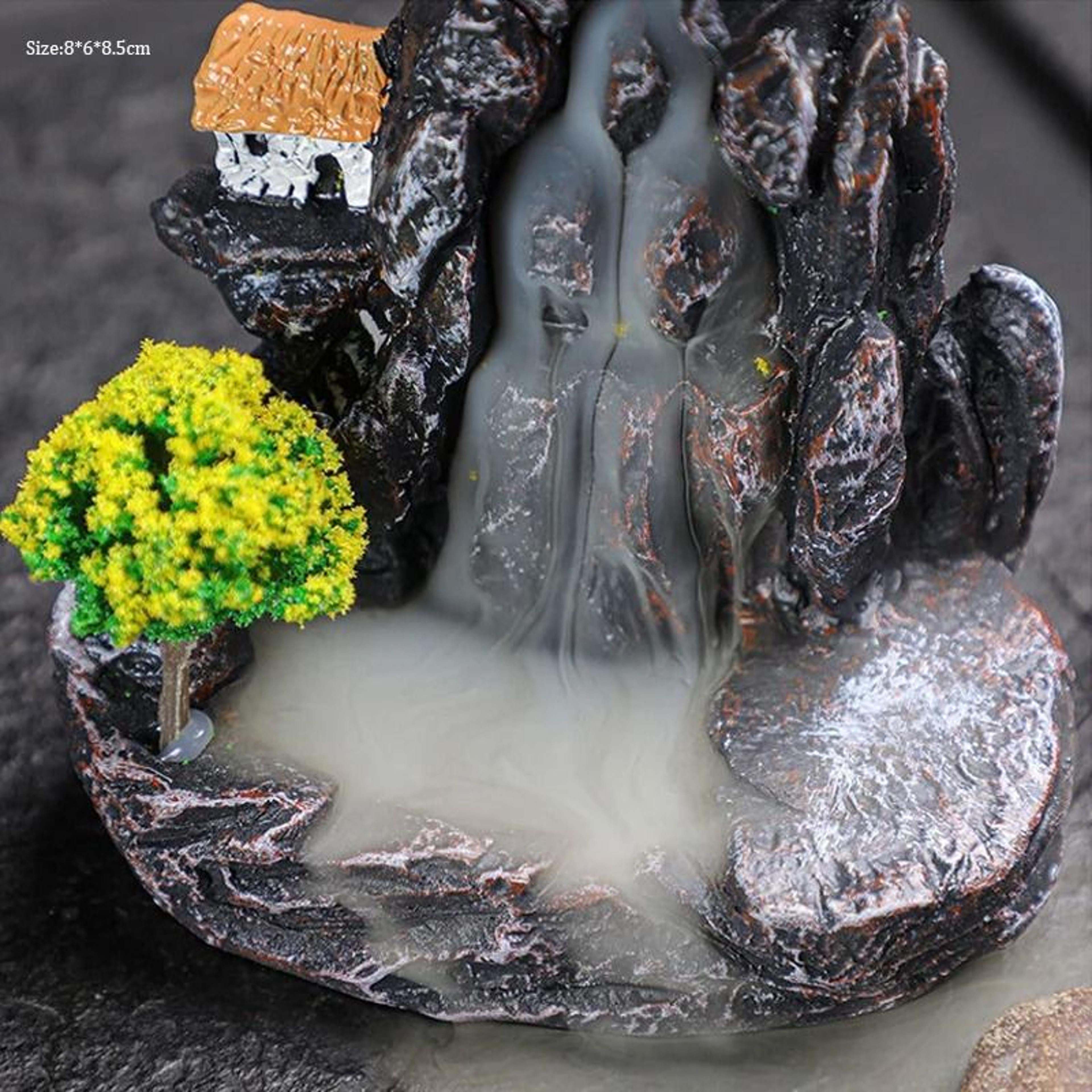 Backflow Incense Waterfall Burner  Ornament Set 6