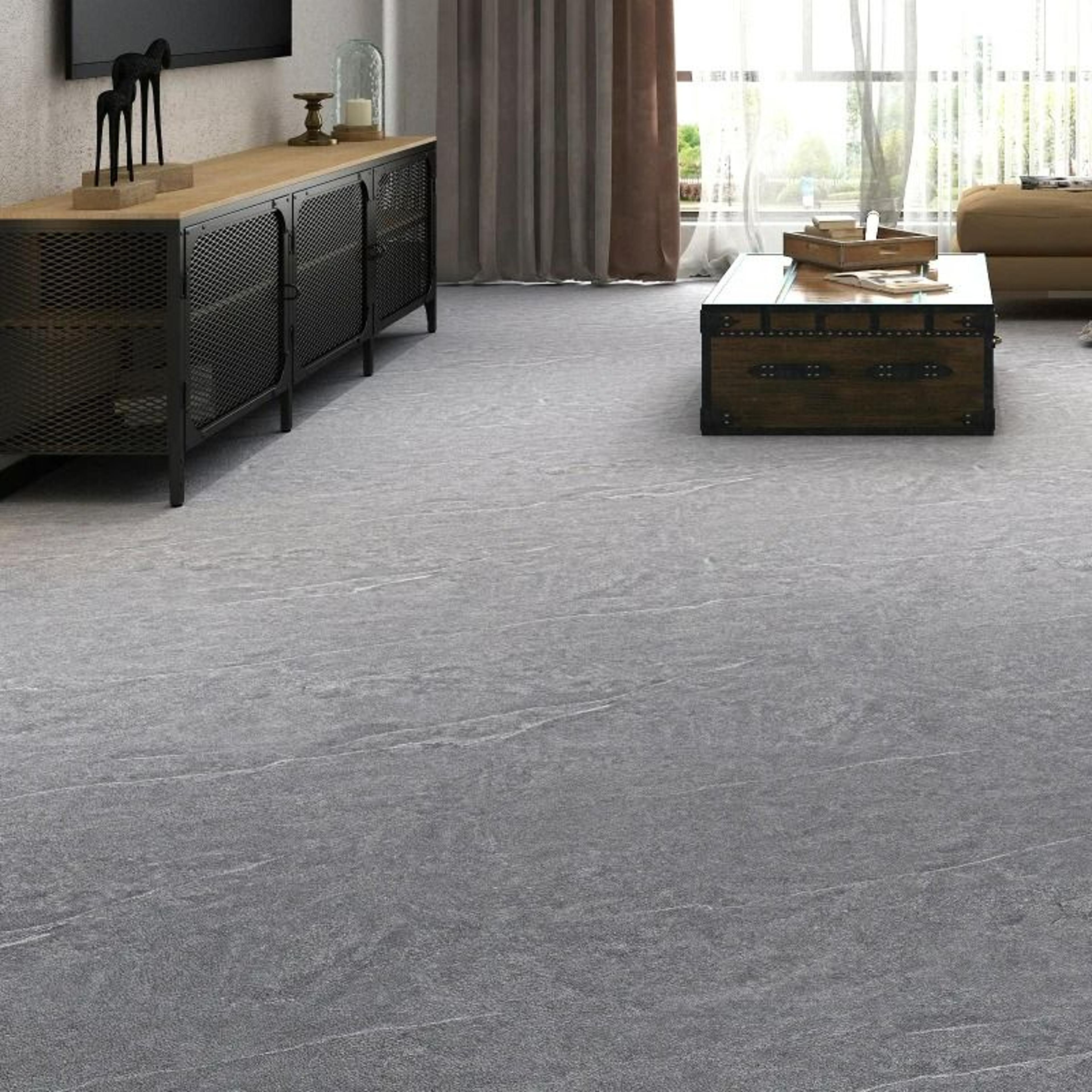 Thickened Waterproof PVC Floor  Tile Sticker 2