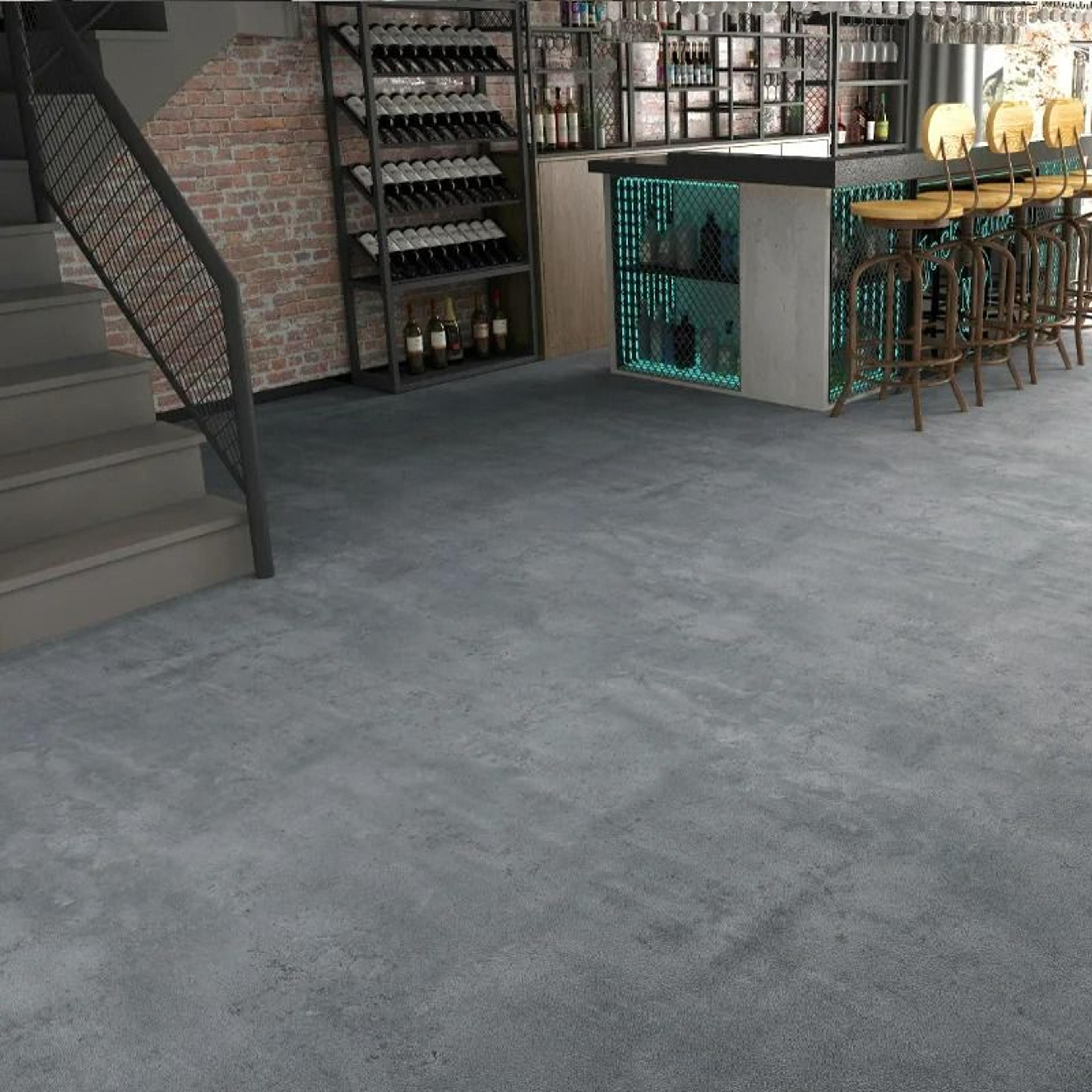 Thickened Waterproof PVC Floor  Tile Sticker 4