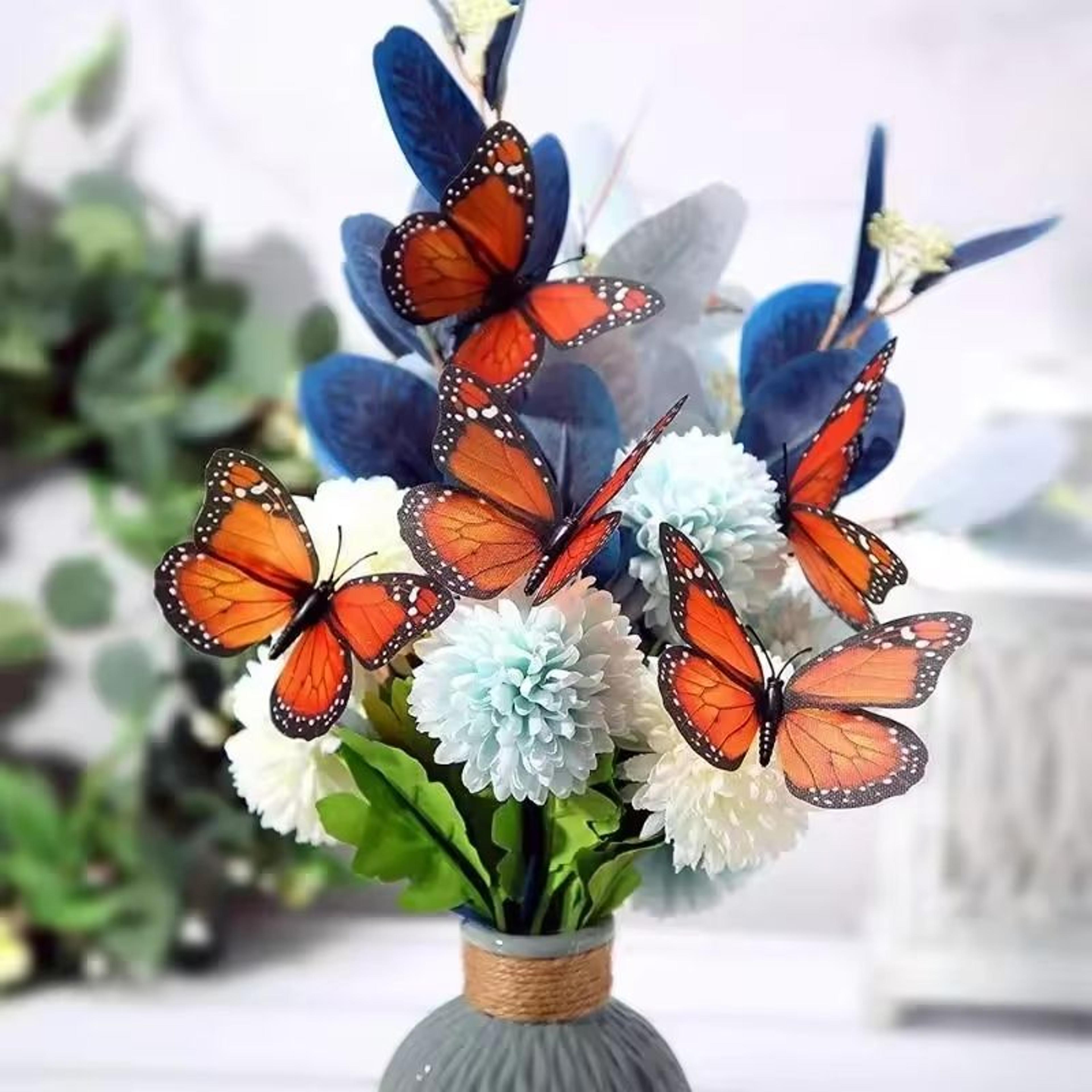 10Piece Monarch Butterfly Wall Decoration Set 3
