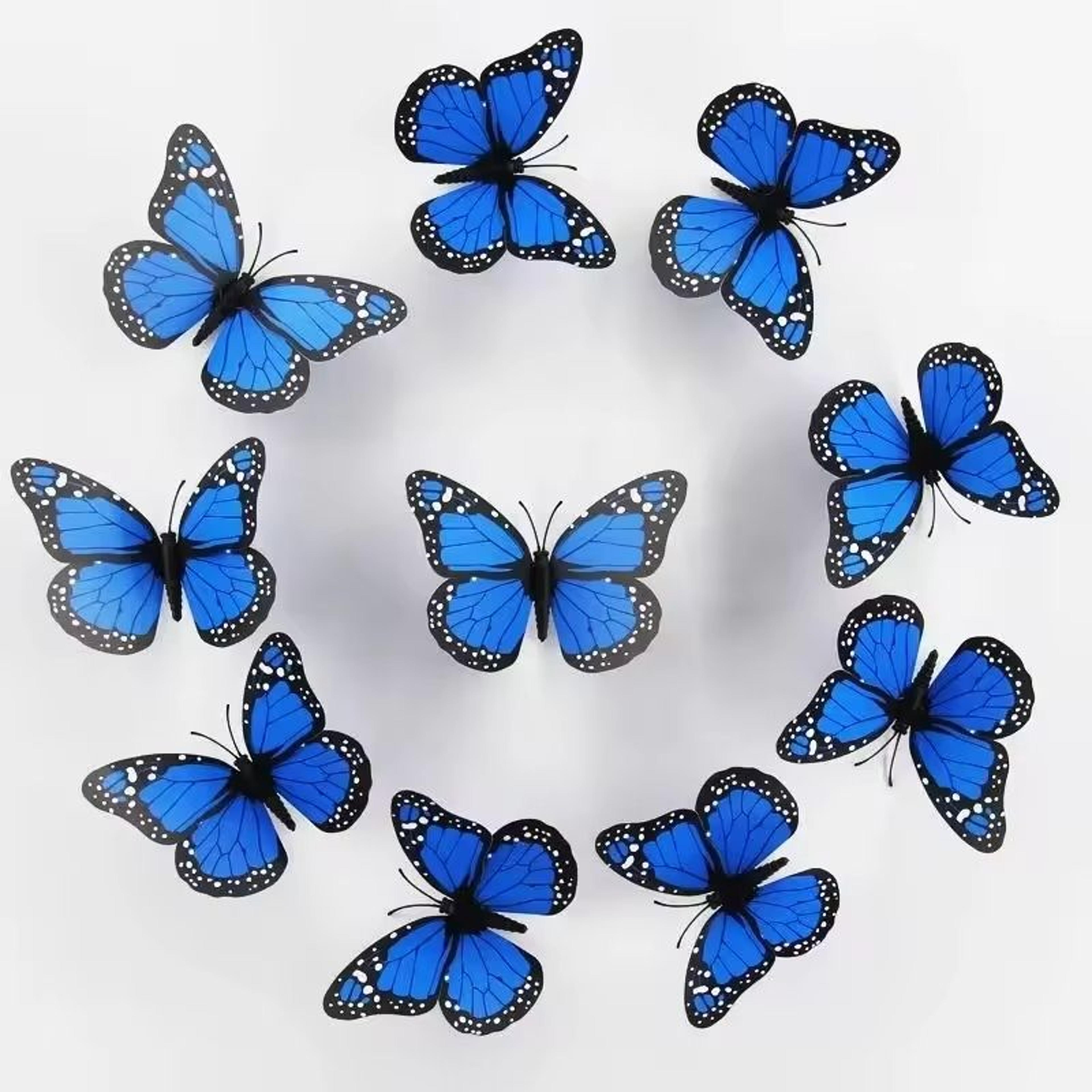 10Piece Monarch Butterfly Wall Decoration Set 12
