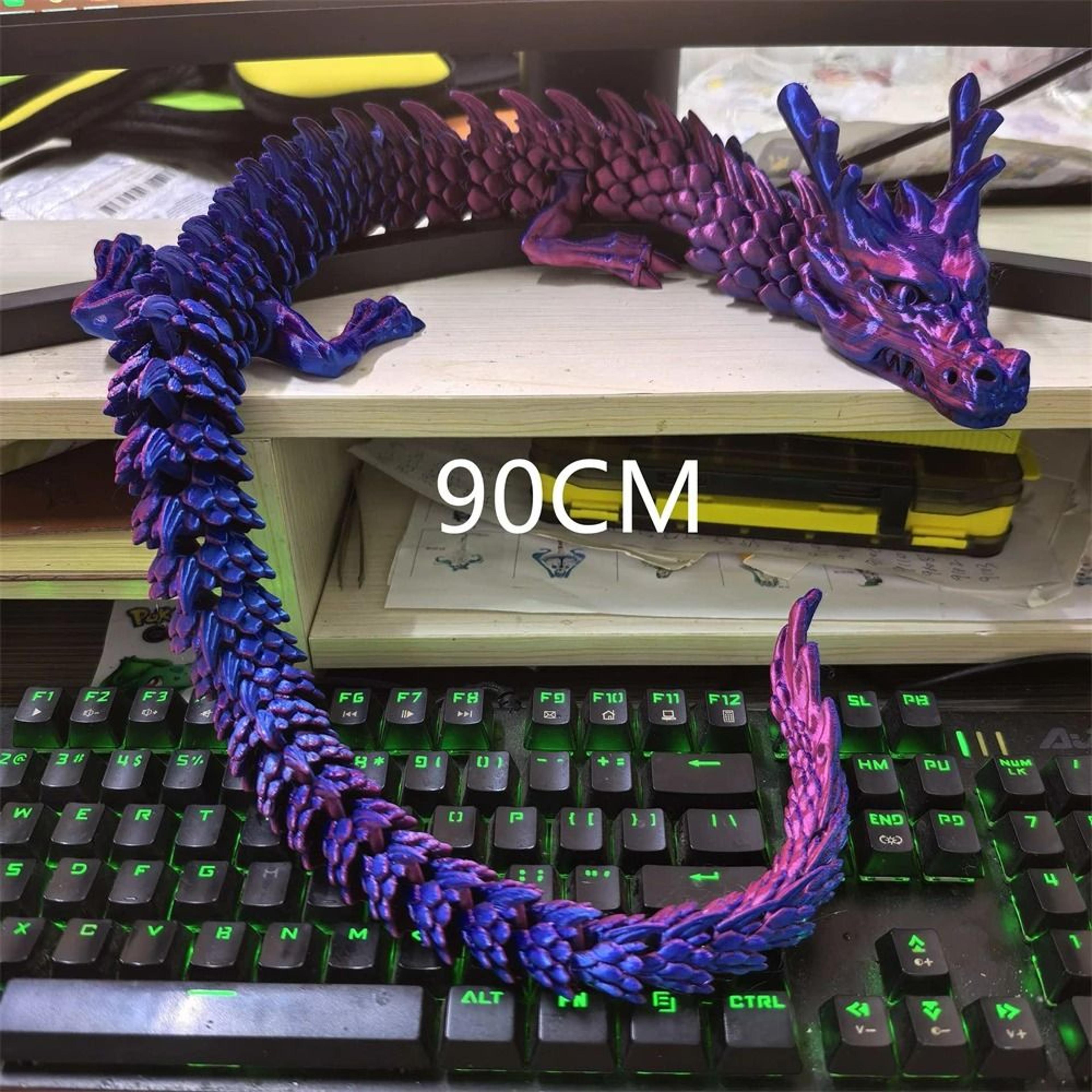 3DPrinted Articulated Divine Dragon Figurine 5