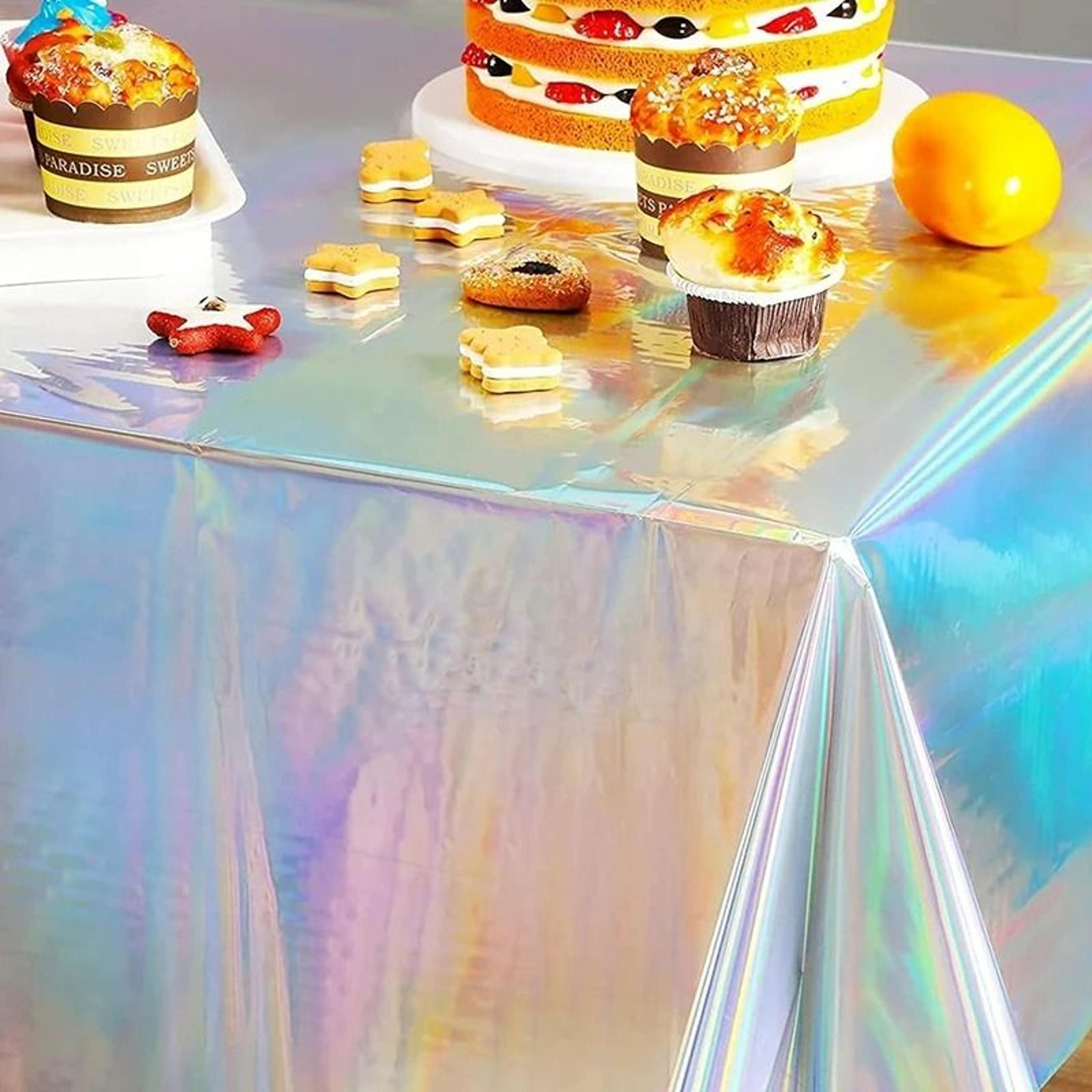 Glitter Aluminum Foil Tablecloth 5