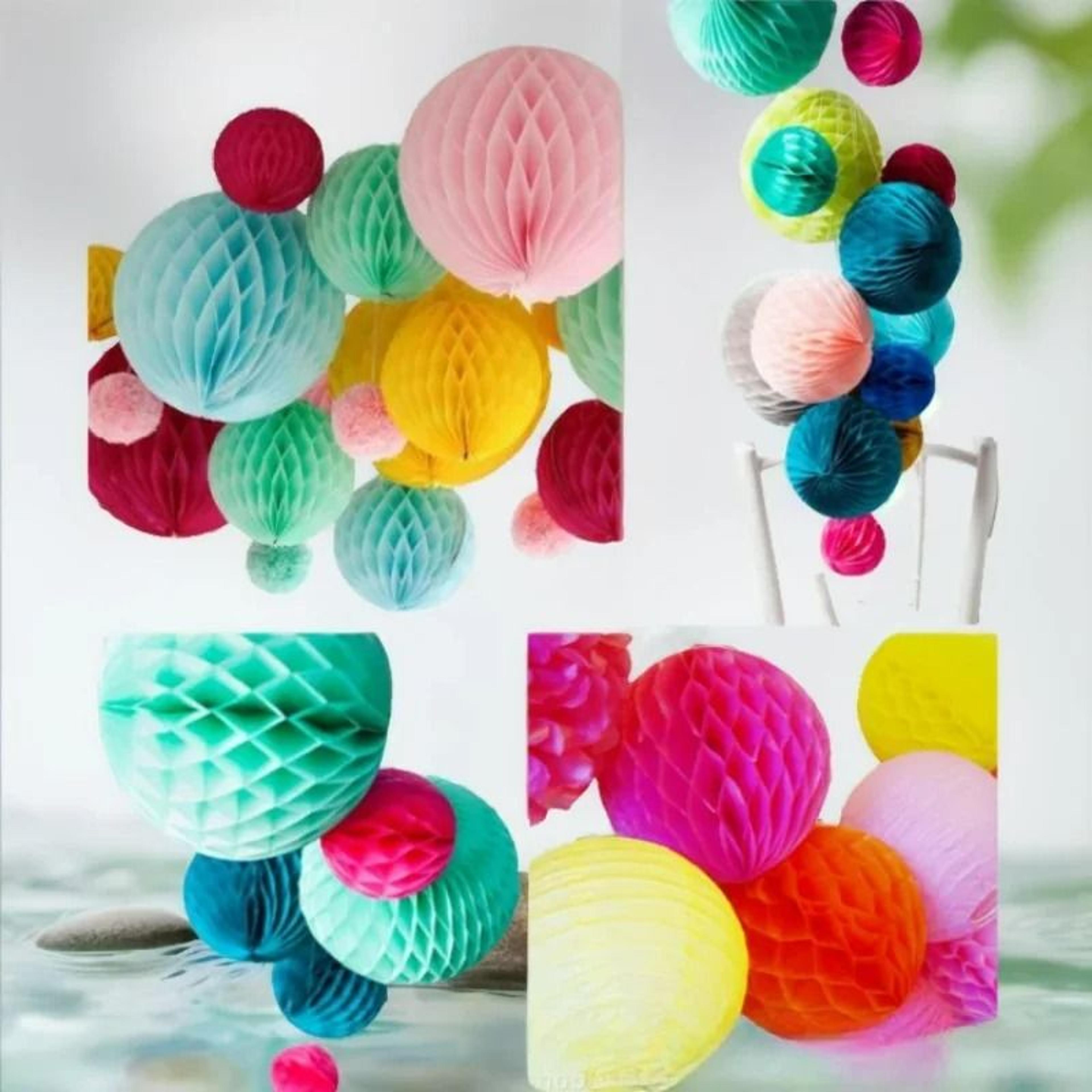 Honeycomb Paper Lantern Ball Event Decoration 2