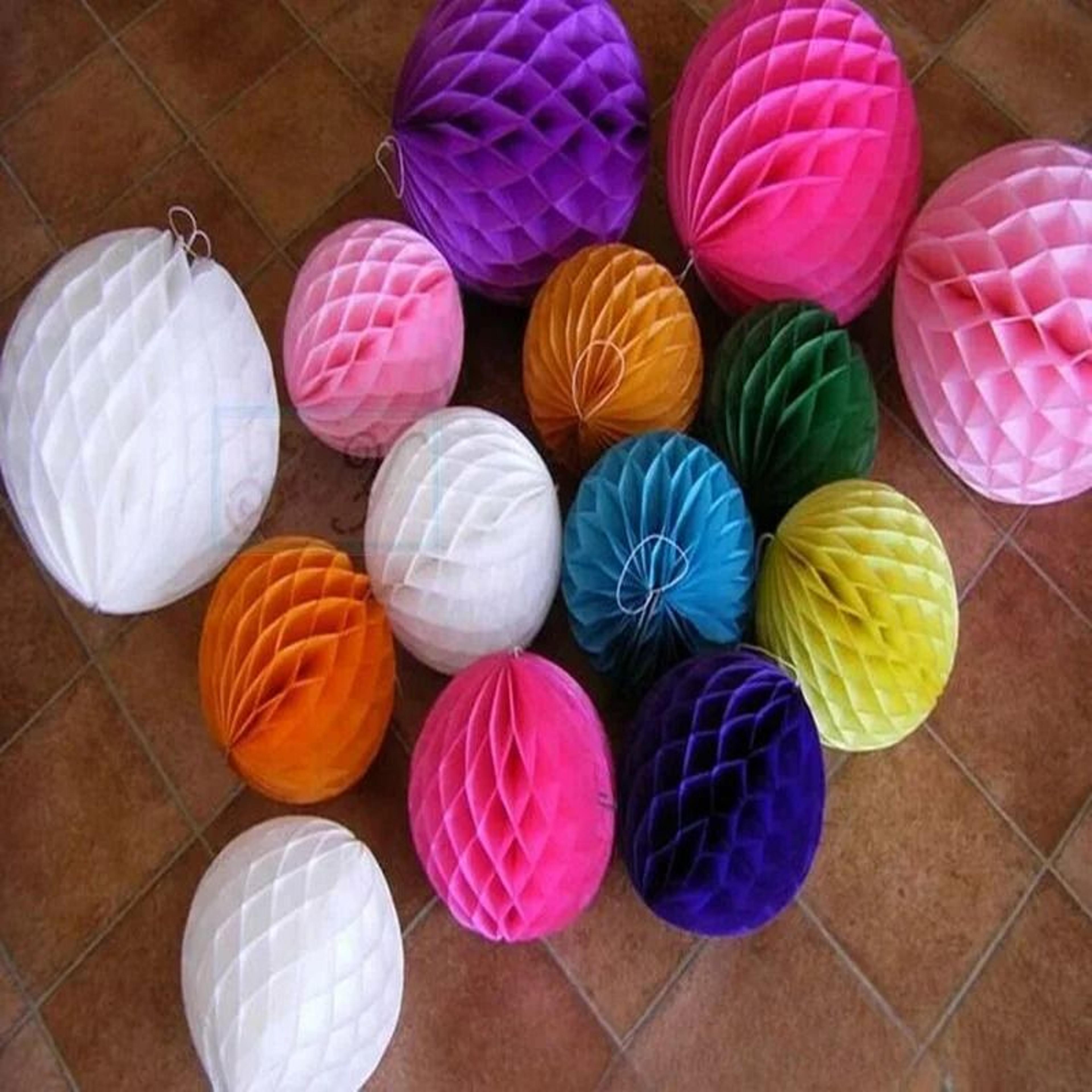 Honeycomb Paper Lantern Ball Event Decoration 3