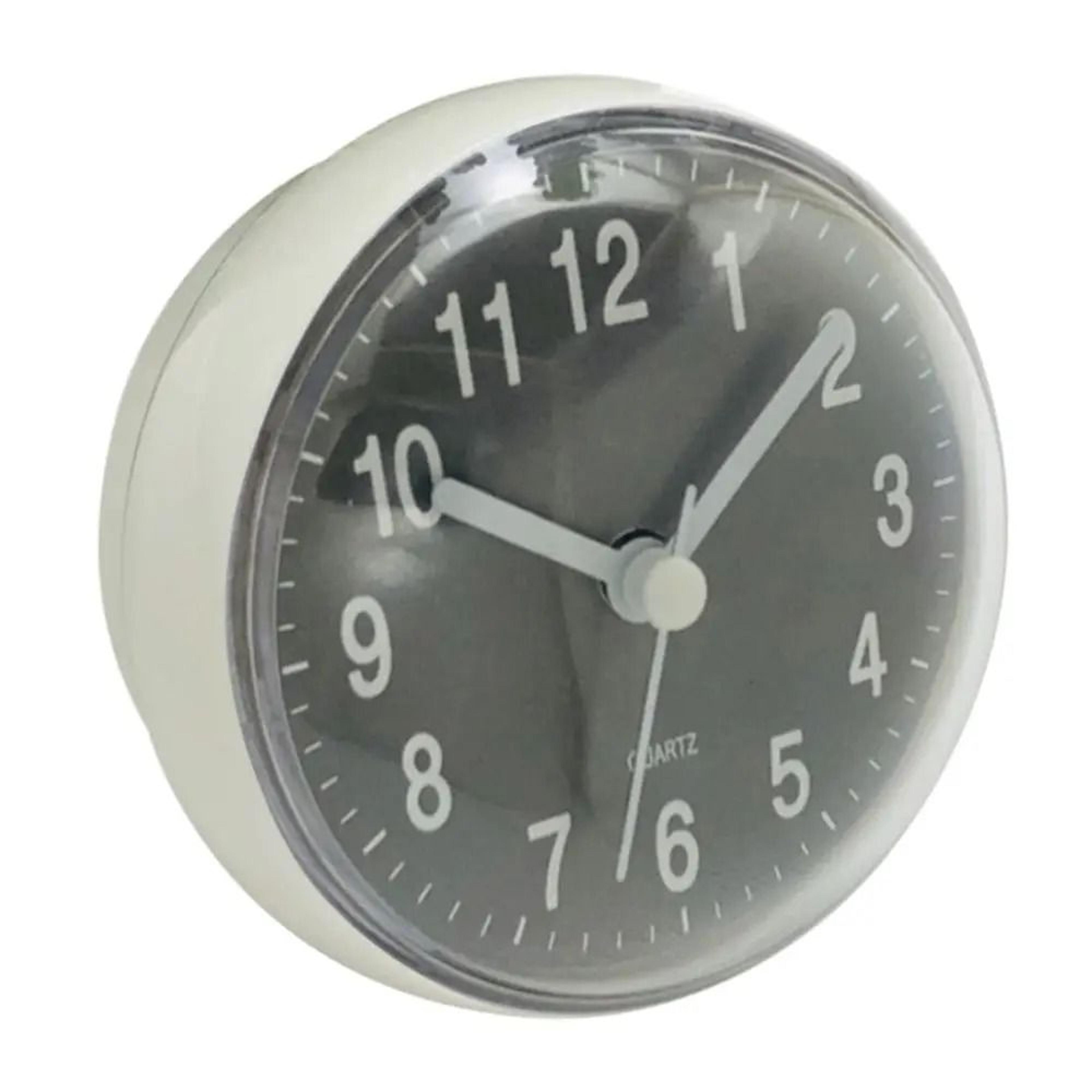Mini Suction Cup Waterproof Bathroom Clock 7
