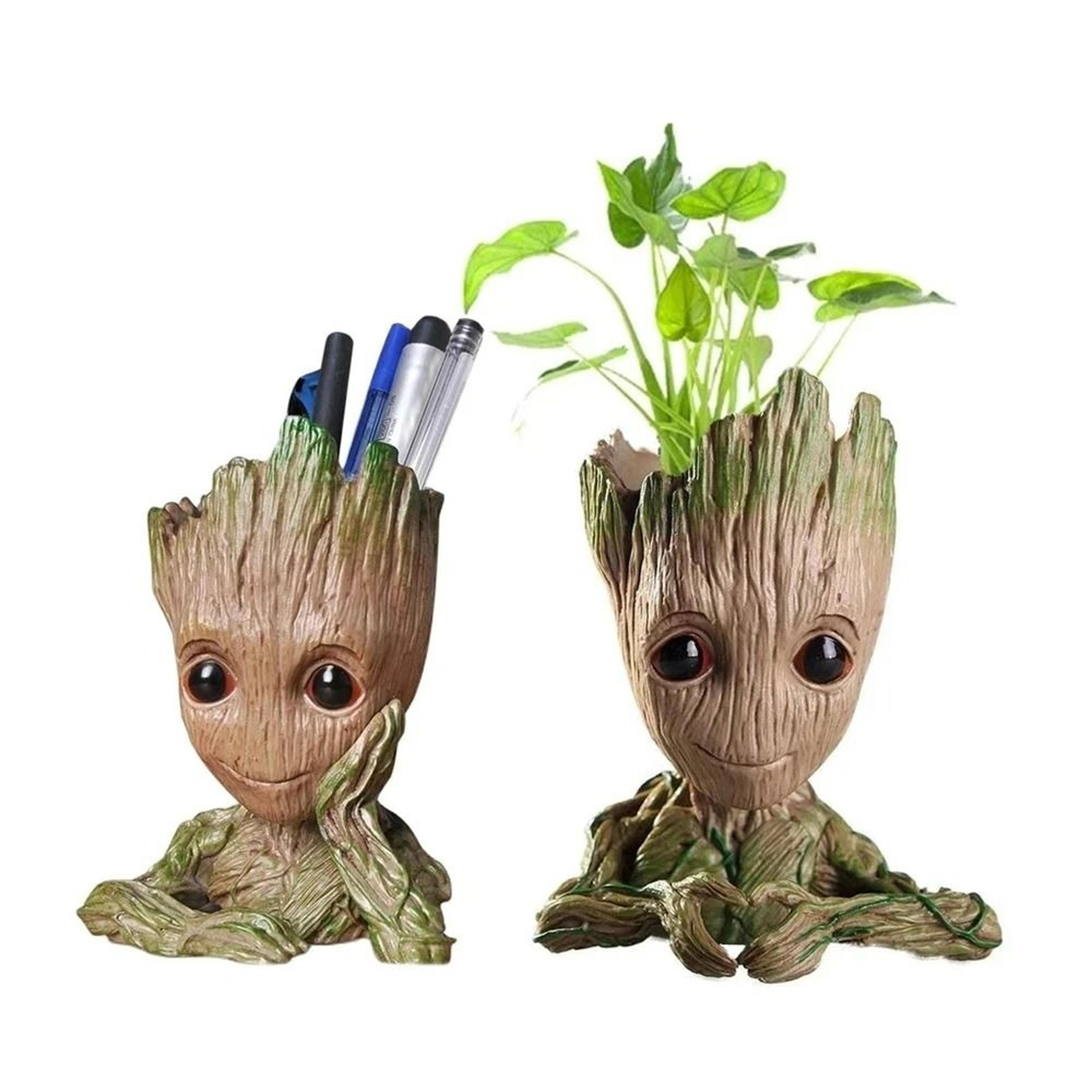 Cute Anime Tree Man Multifunction Planter And Pen Holder 2
