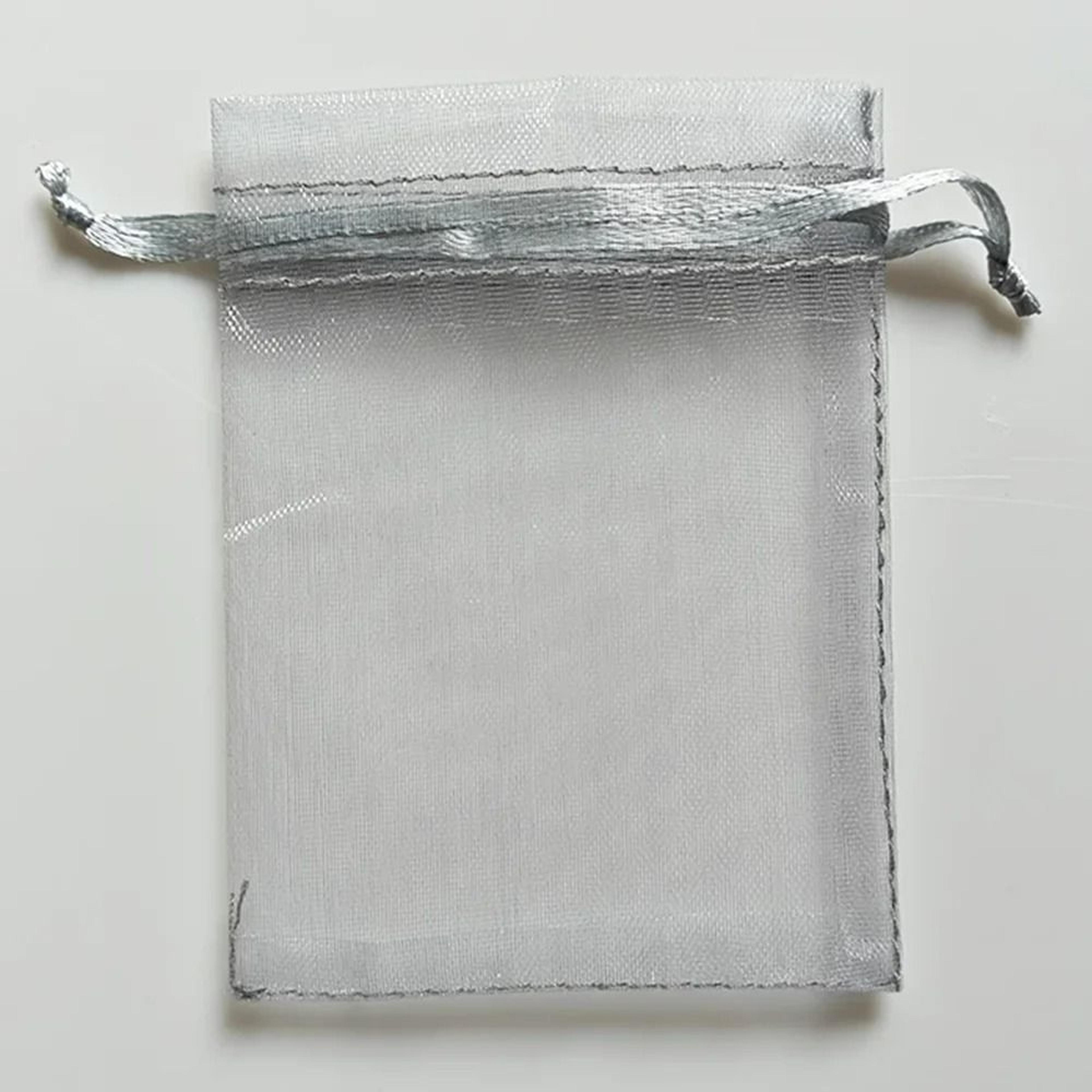25Piece Multicolor Organza Drawstring Gift Bags 9