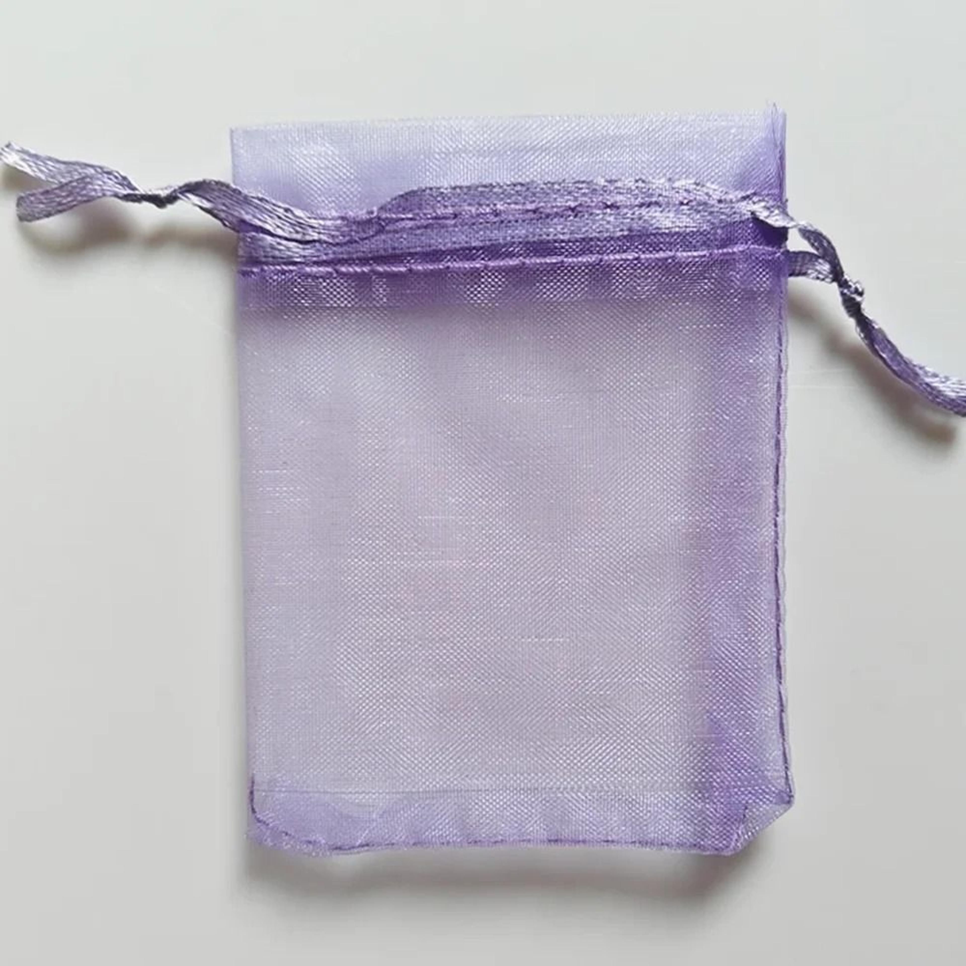 25Piece Multicolor Organza Drawstring Gift Bags 10