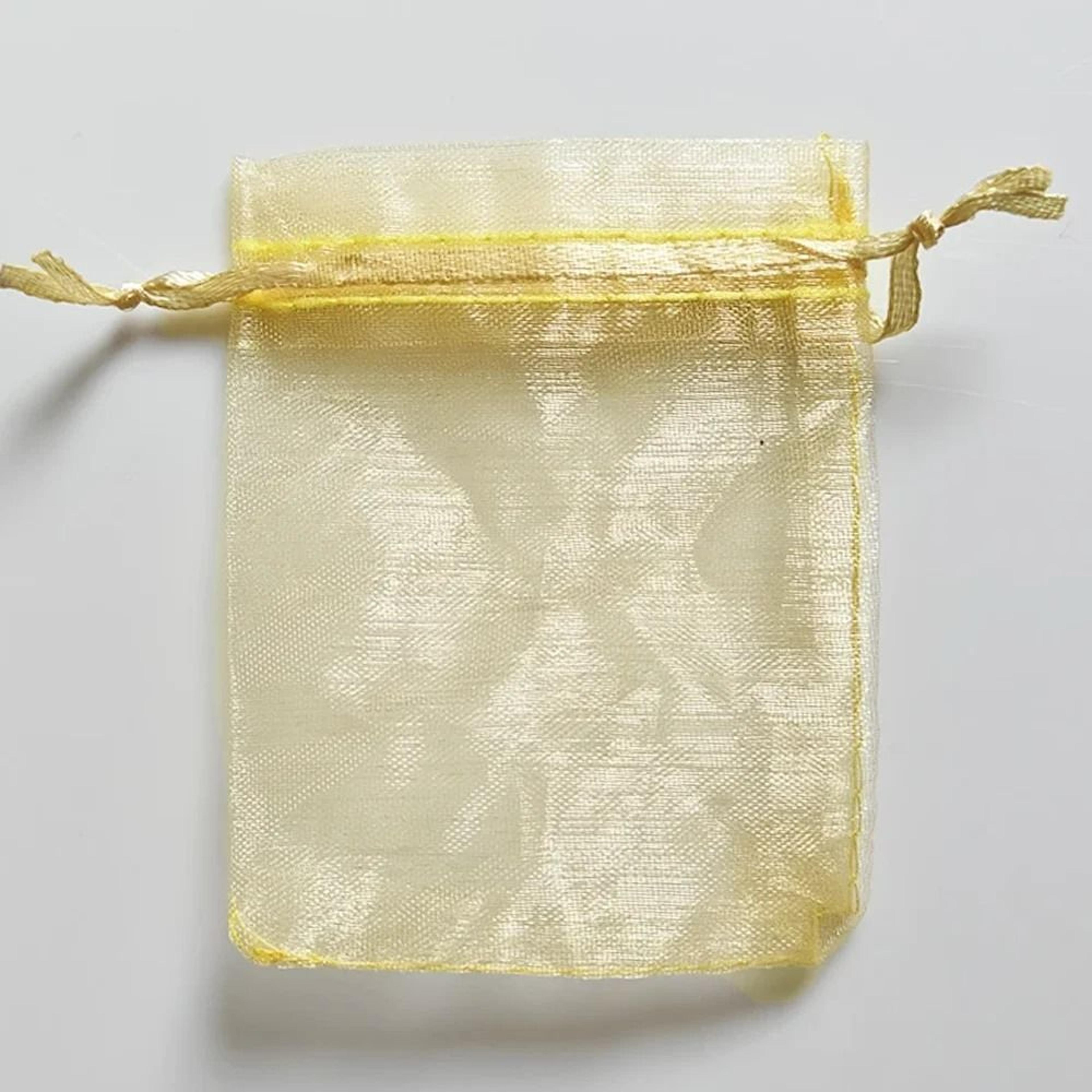 25Piece Multicolor Organza Drawstring Gift Bags 14