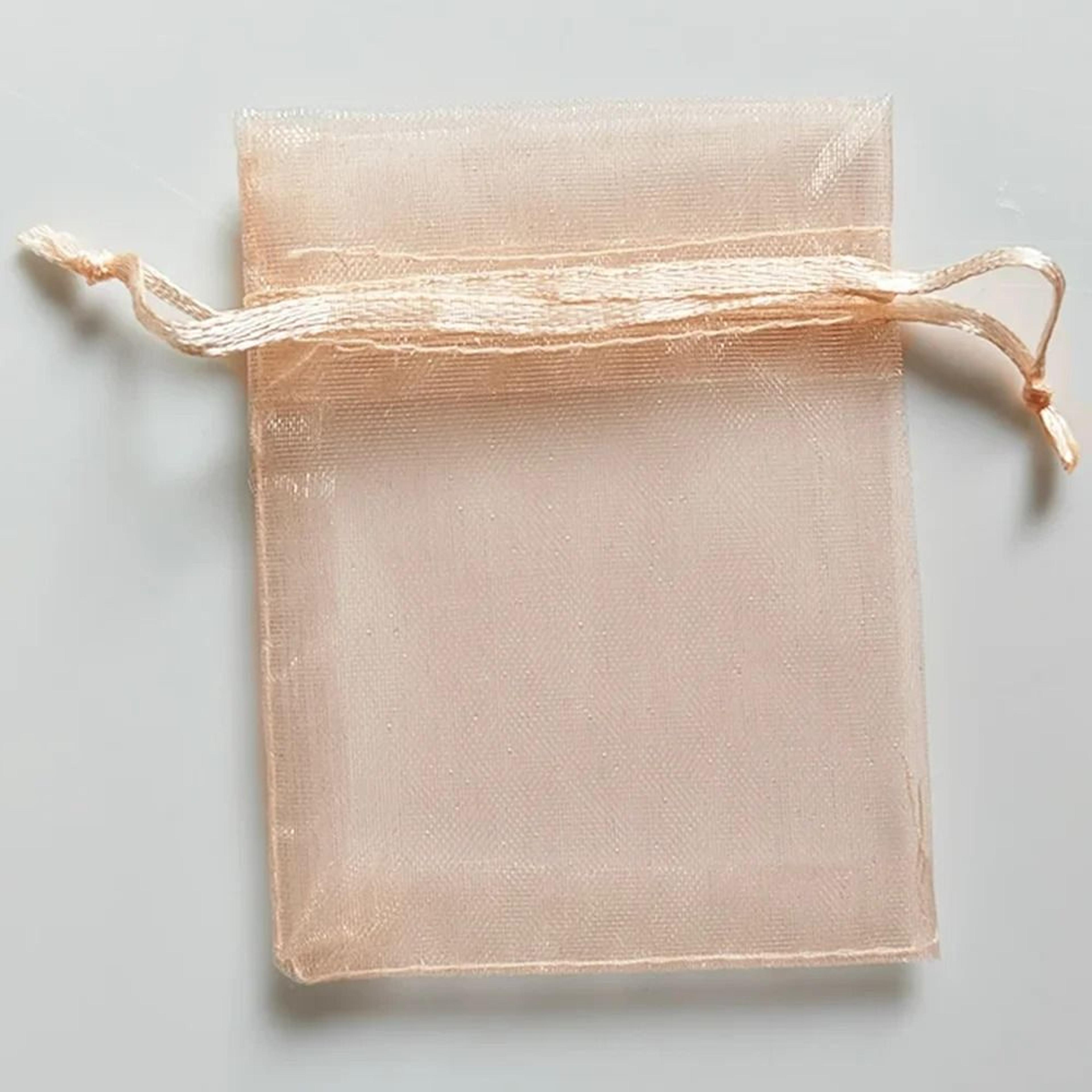 25Piece Multicolor Organza Drawstring Gift Bags 17