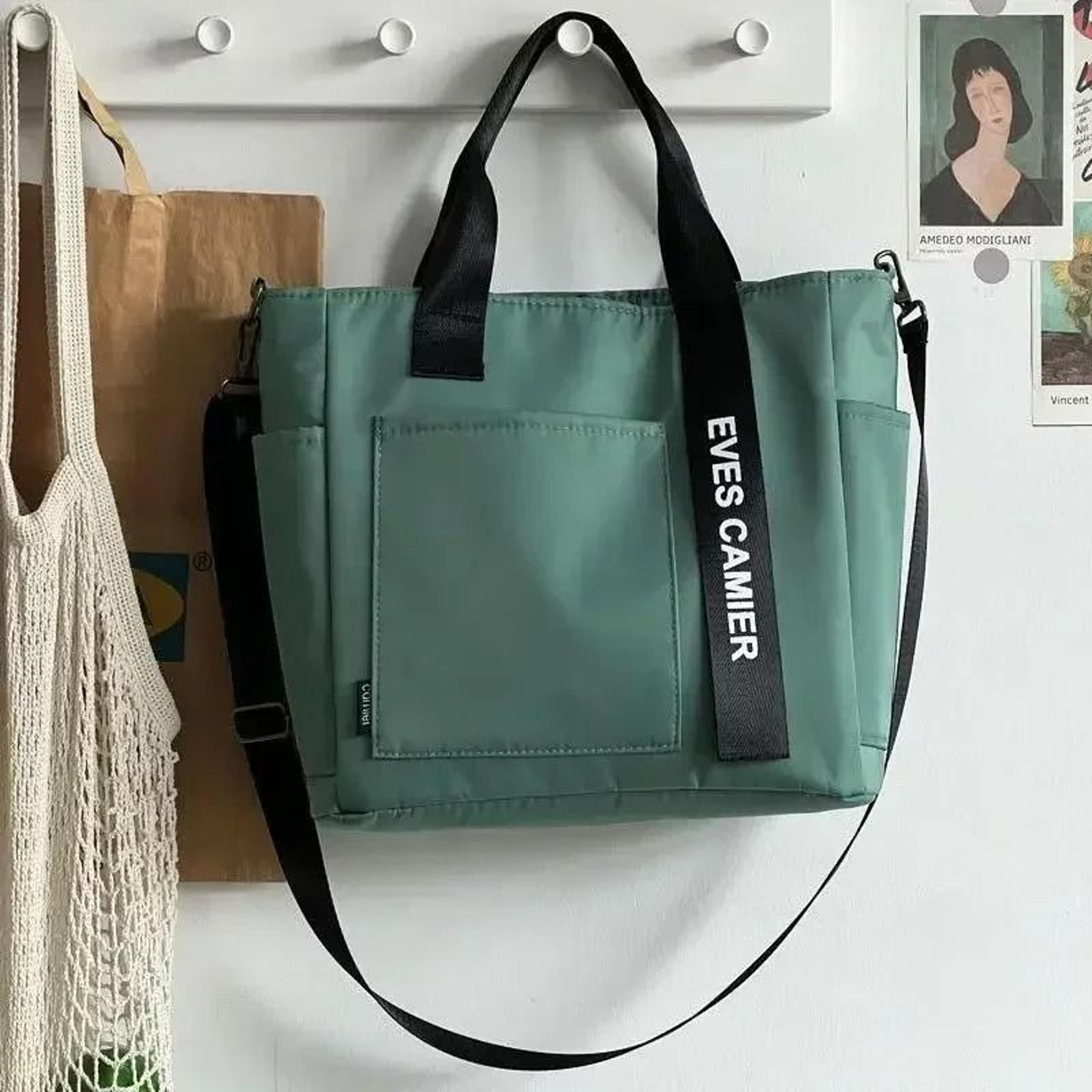 Lightweight Waterproof Nylon Crossbody Tote Bag 9