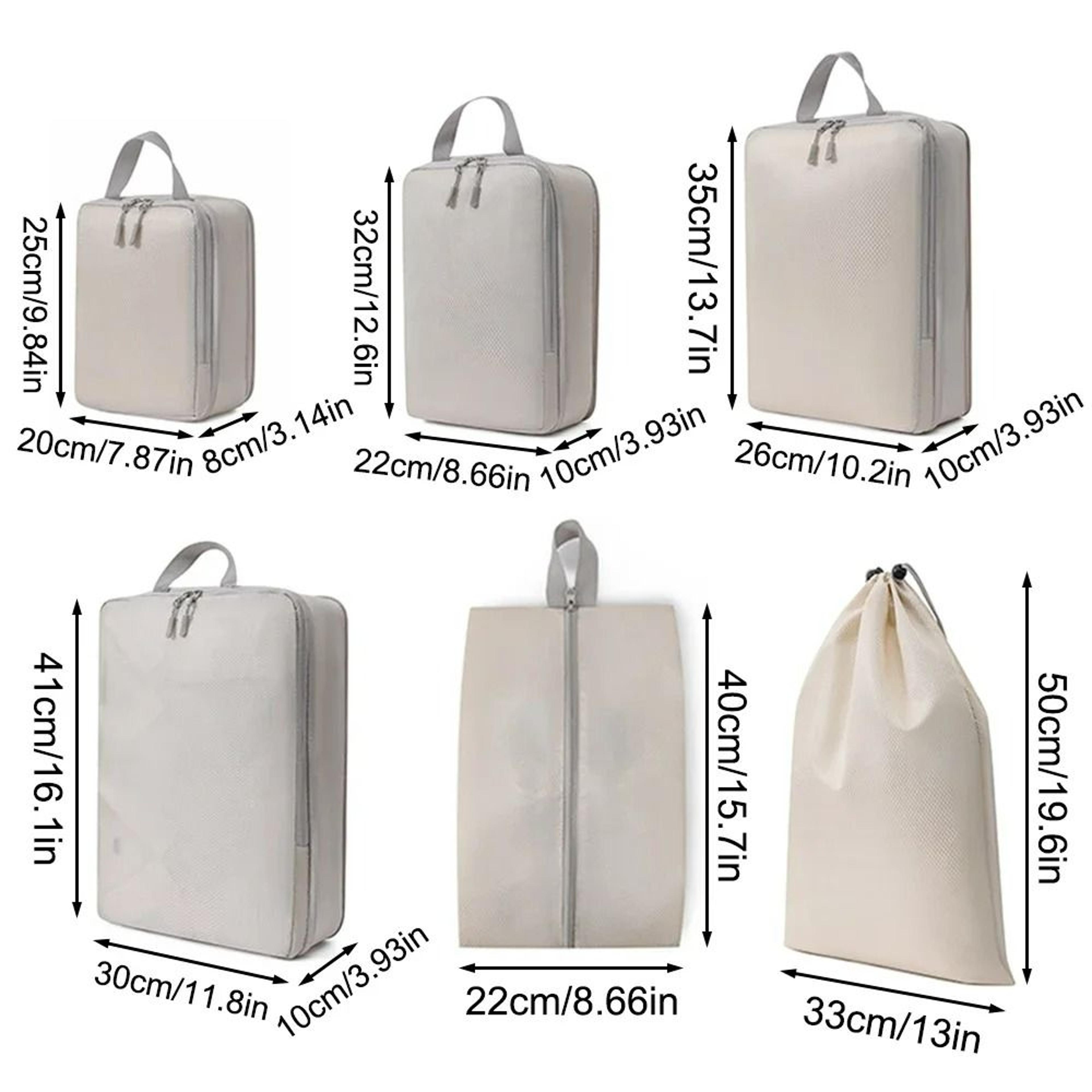 Compressible Travel Packing Cubes 6 Pcs 5