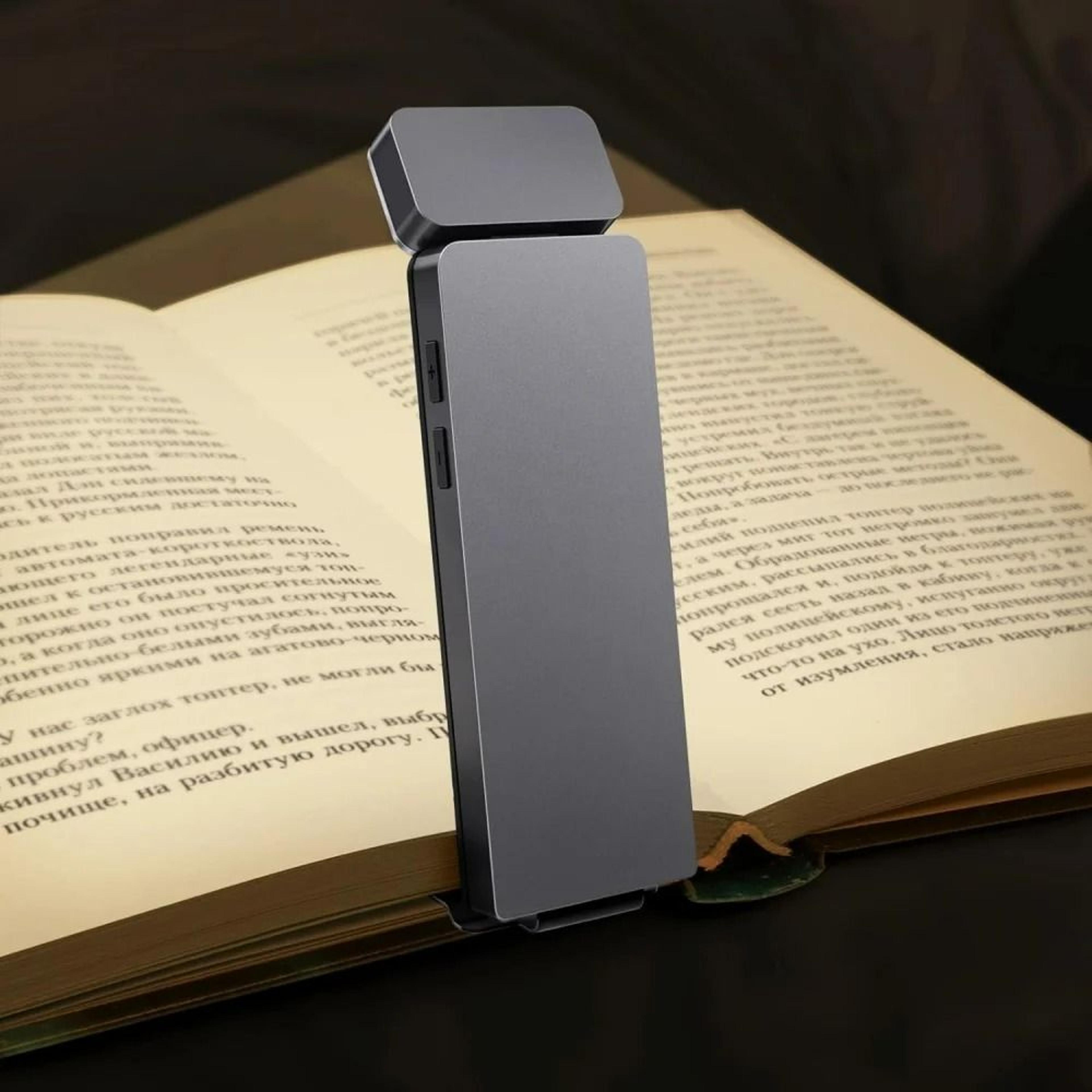 Portable Mini USB Rechargeable ClipOn LED Book Light 1