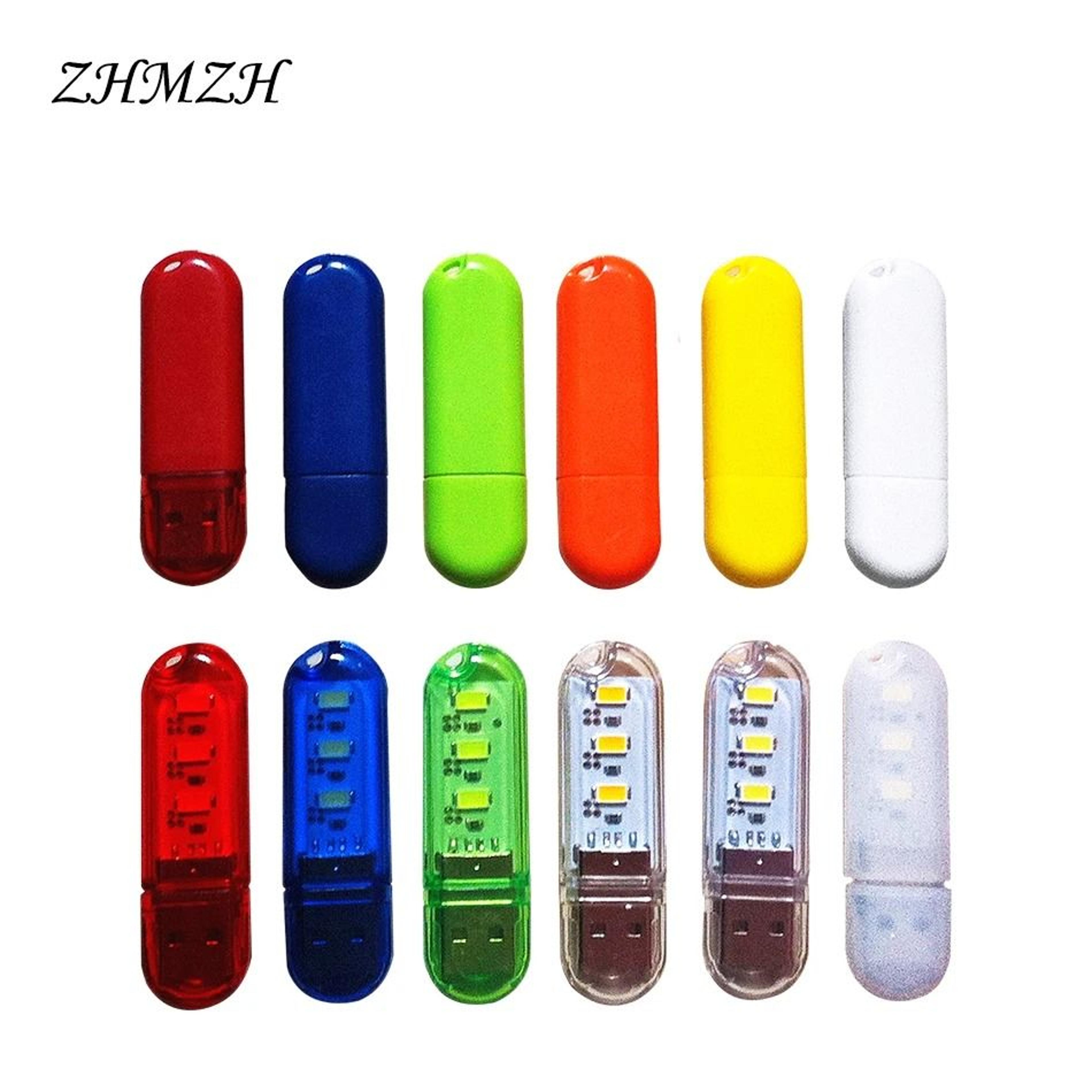 Mini Portable UDisk 3LED USB Night  Book Light 3