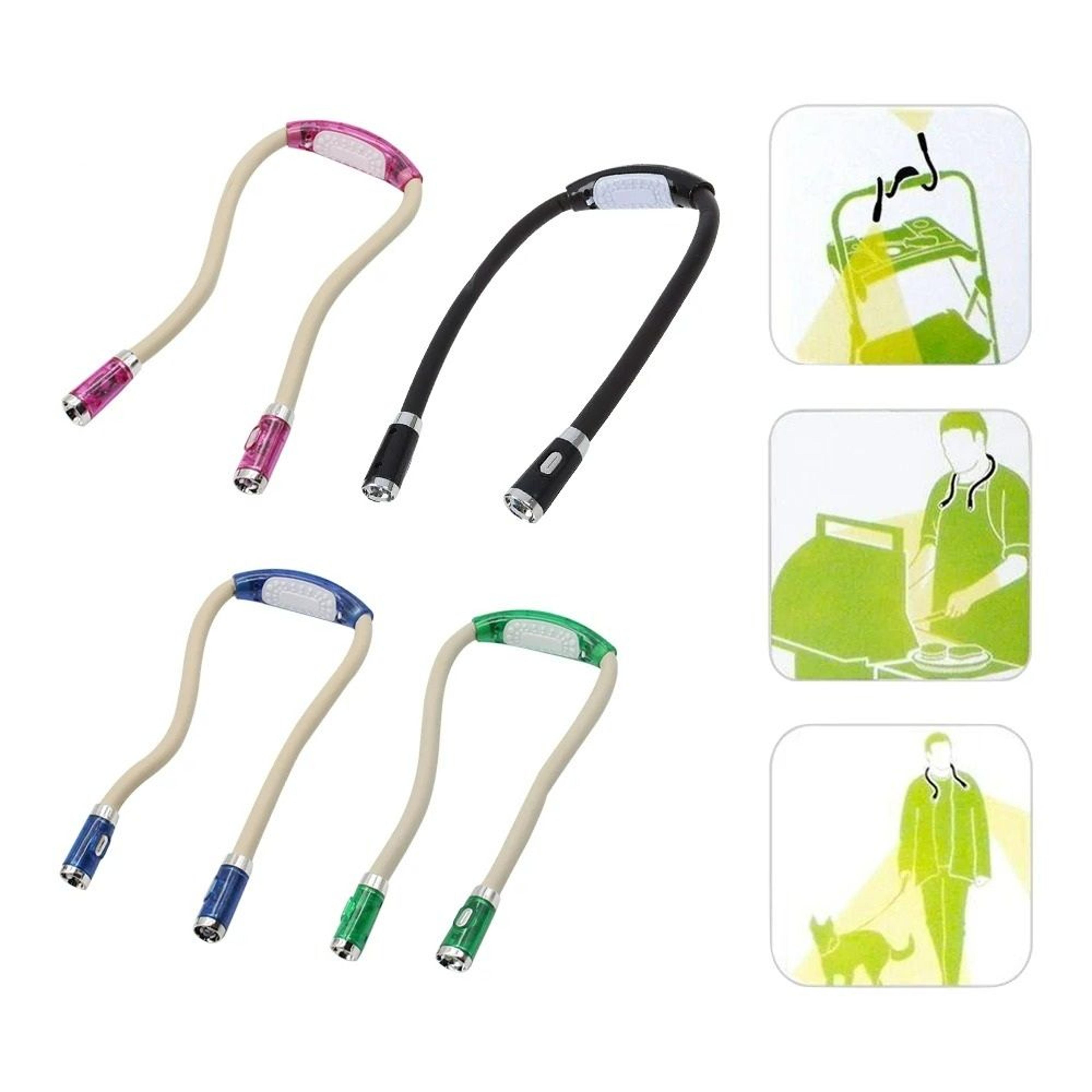 Flexible Neck Hug LED Book  Task Light 0