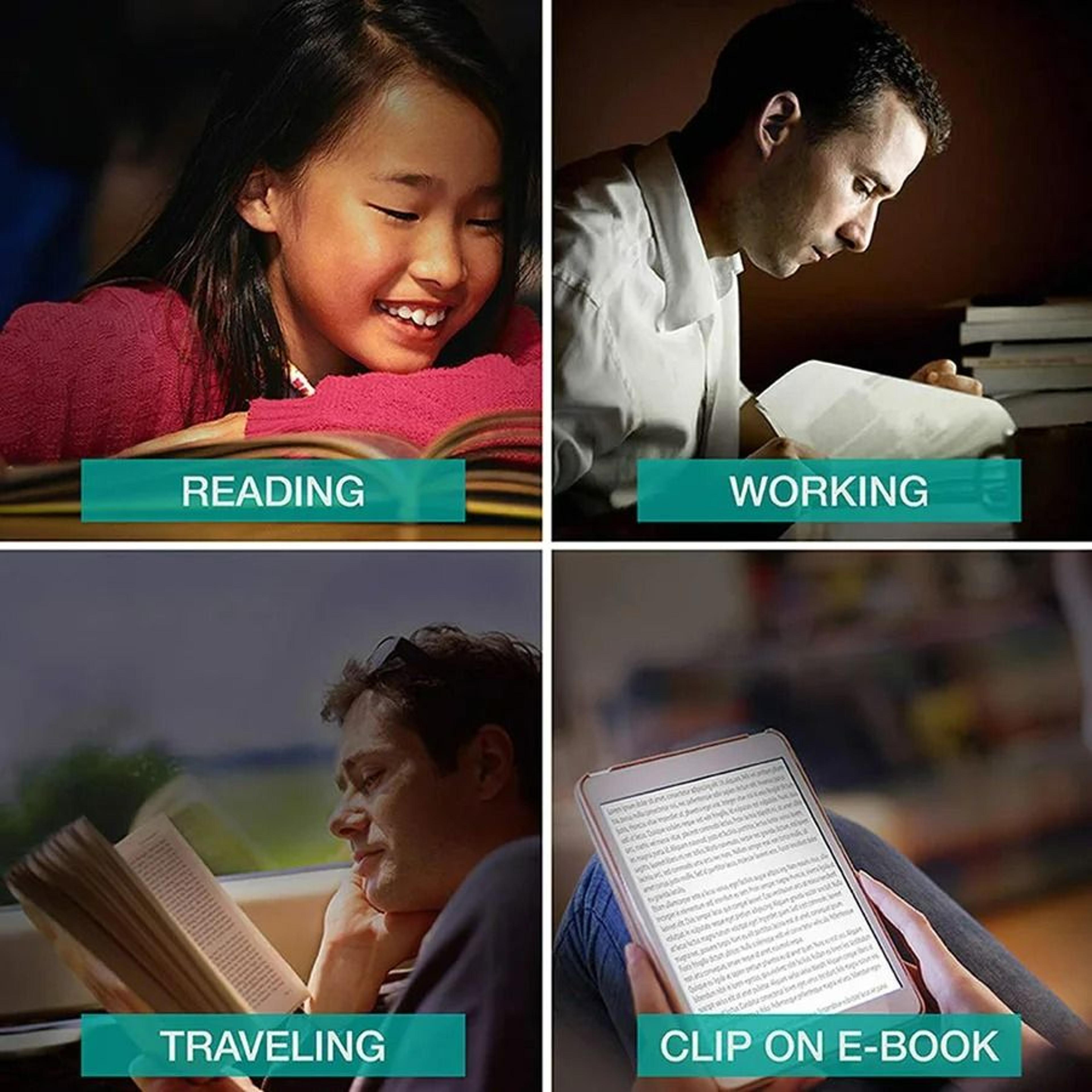 Bookmark ClipOn LED Book  EReader Light 4