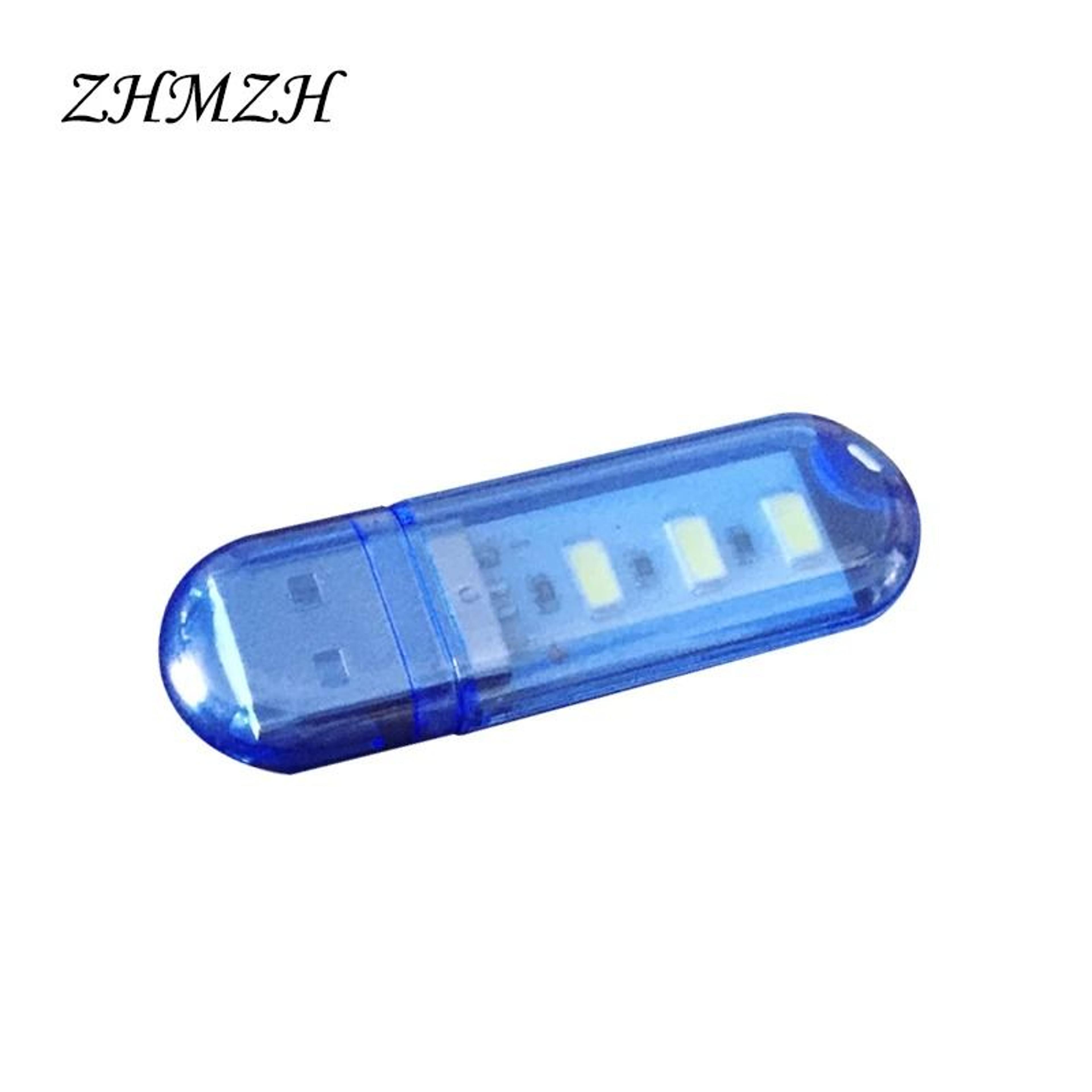 Mini 3 LED USB Flash Drive Book Light 12